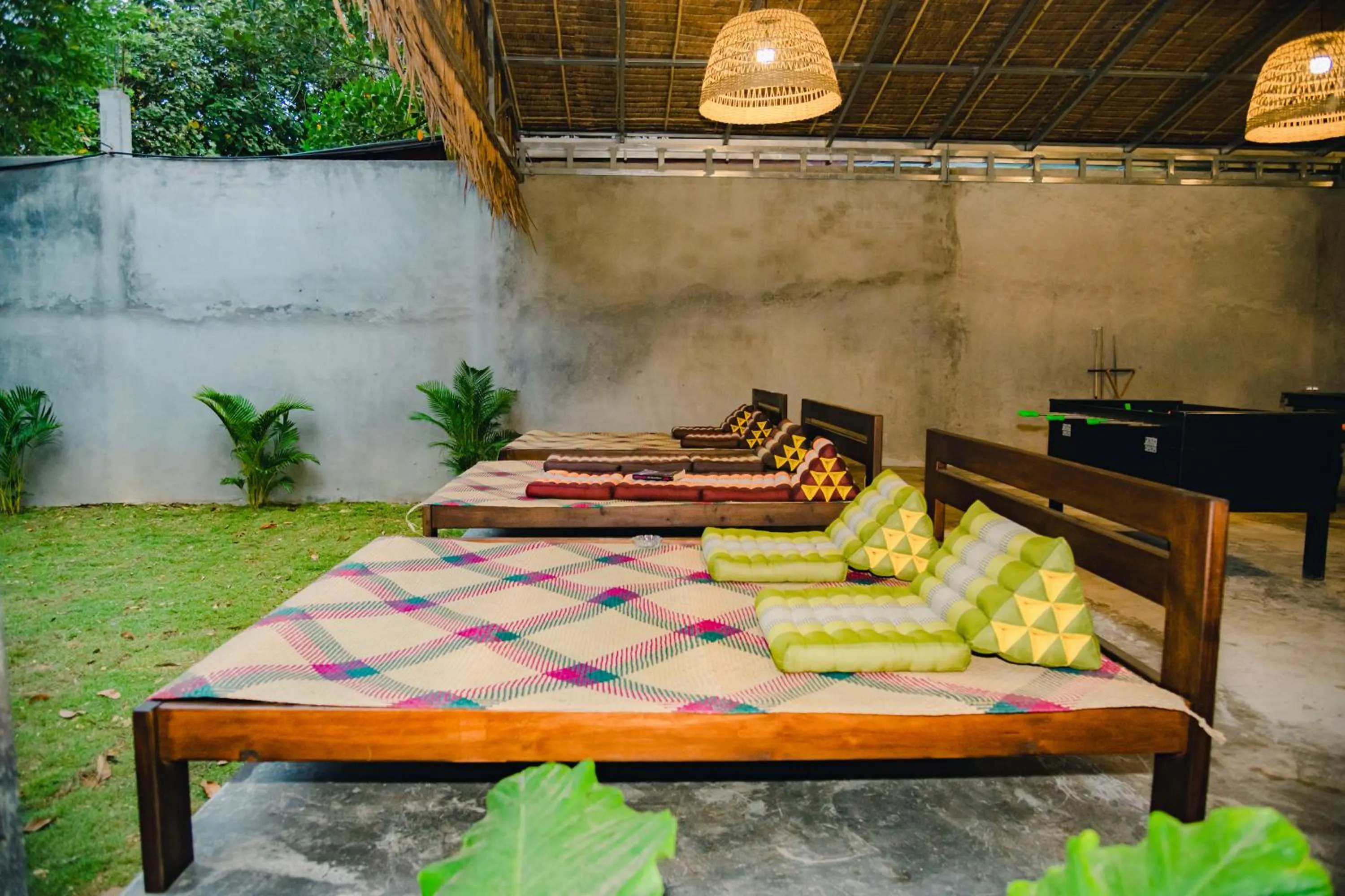 Garden, Bed in River Nest Hostel
