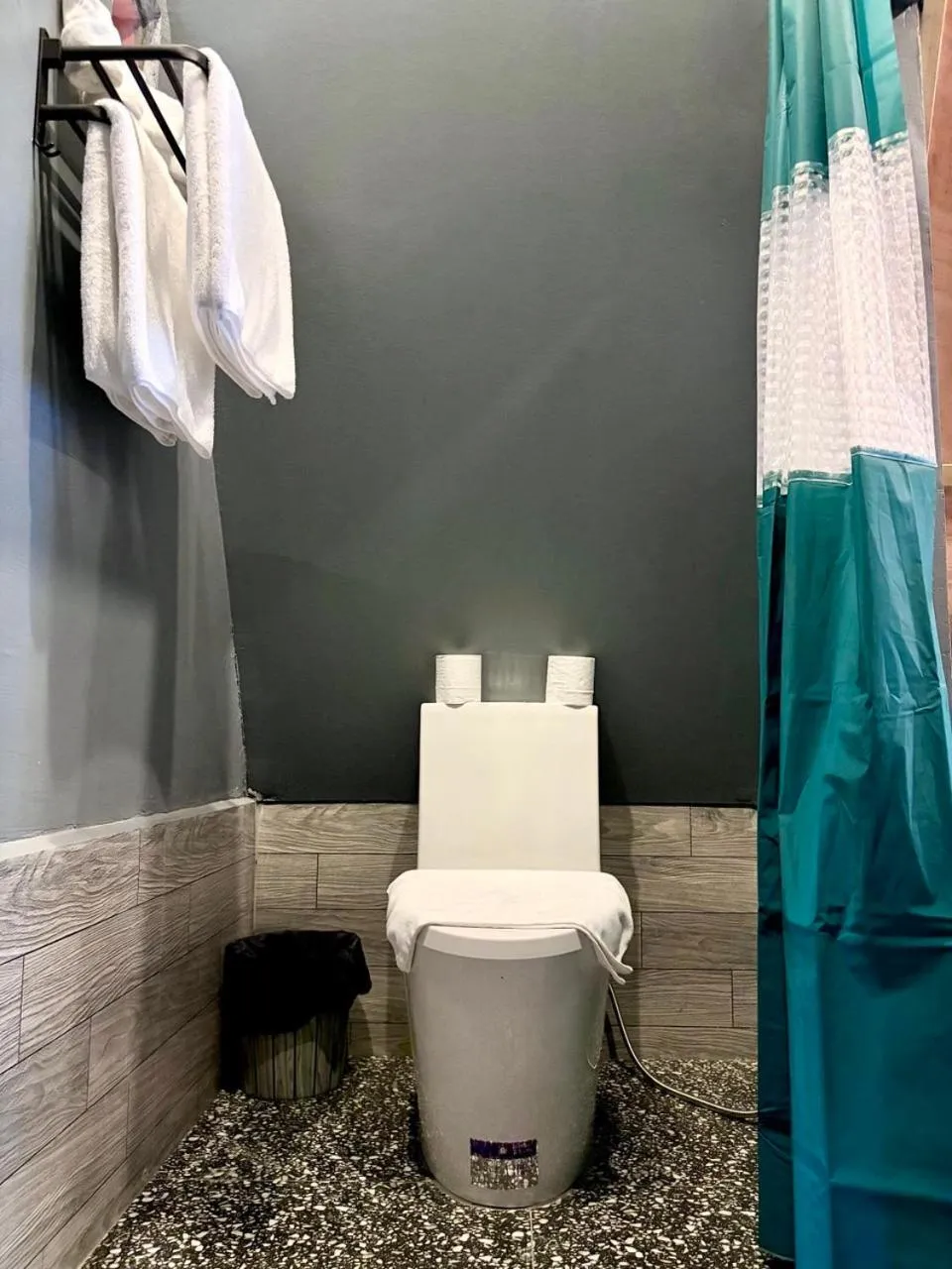 Toilet in River Nest Hostel