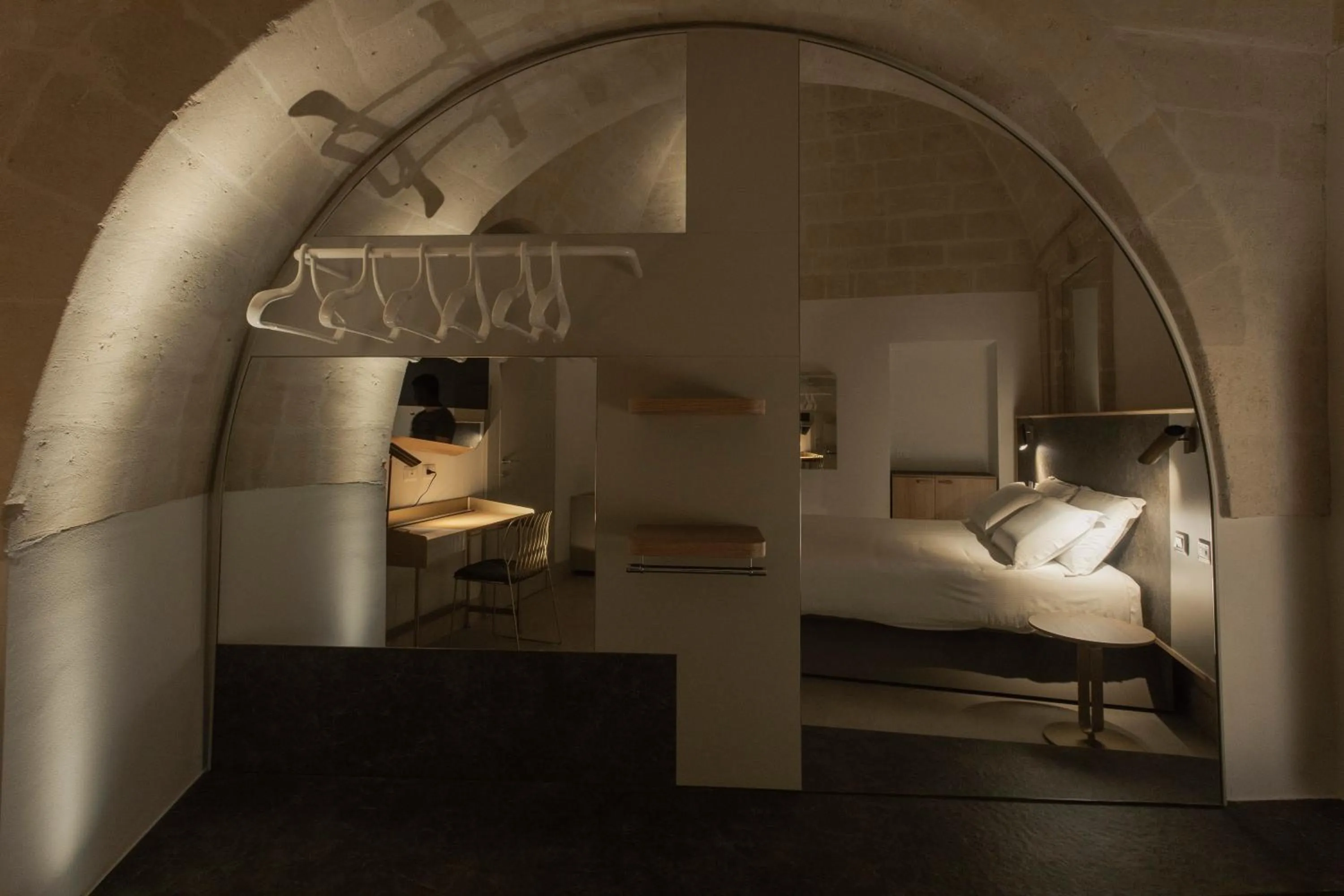 Bed in Euvodia Luxury Rooms