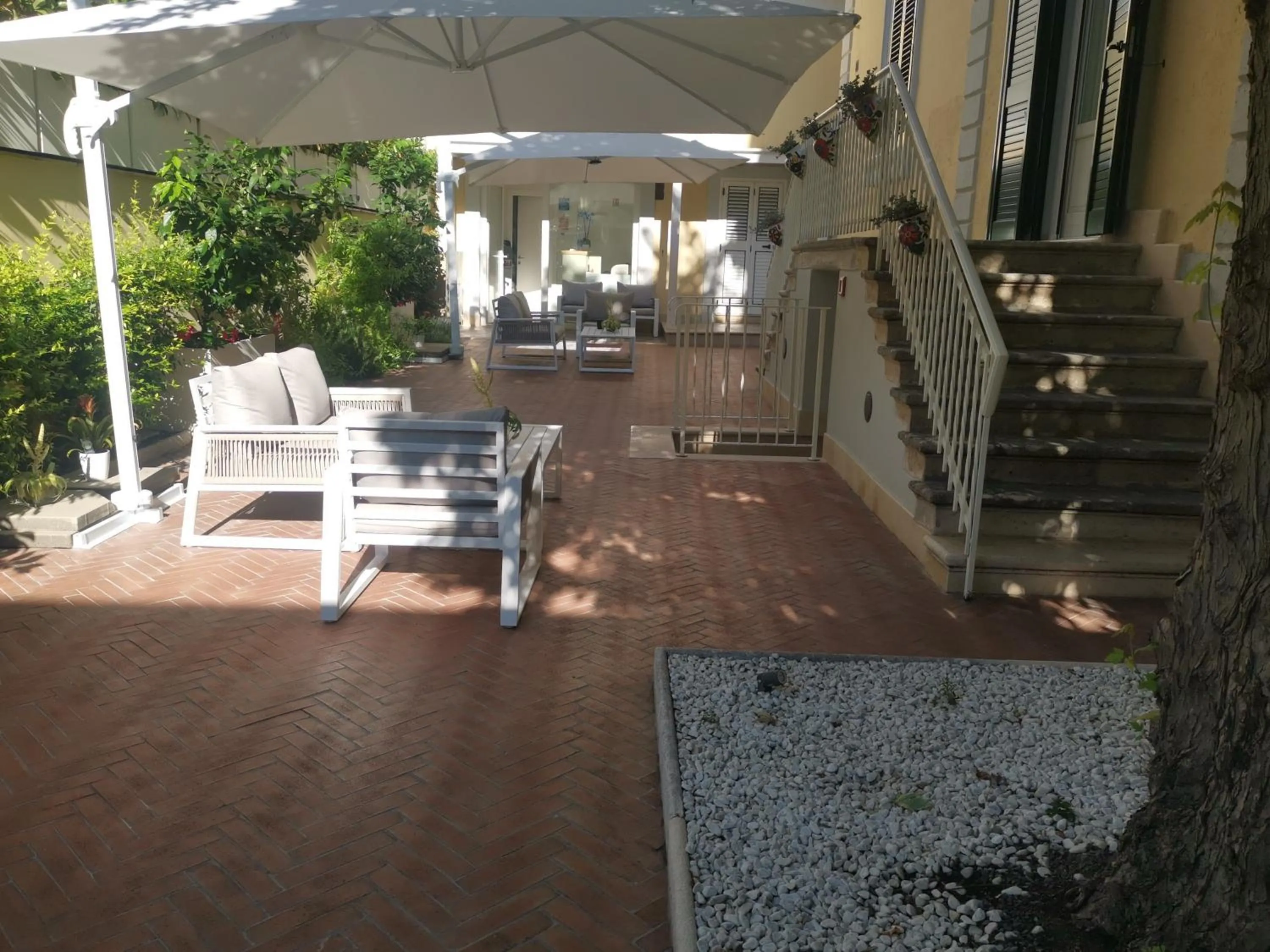 Patio in Euvodia Luxury Rooms