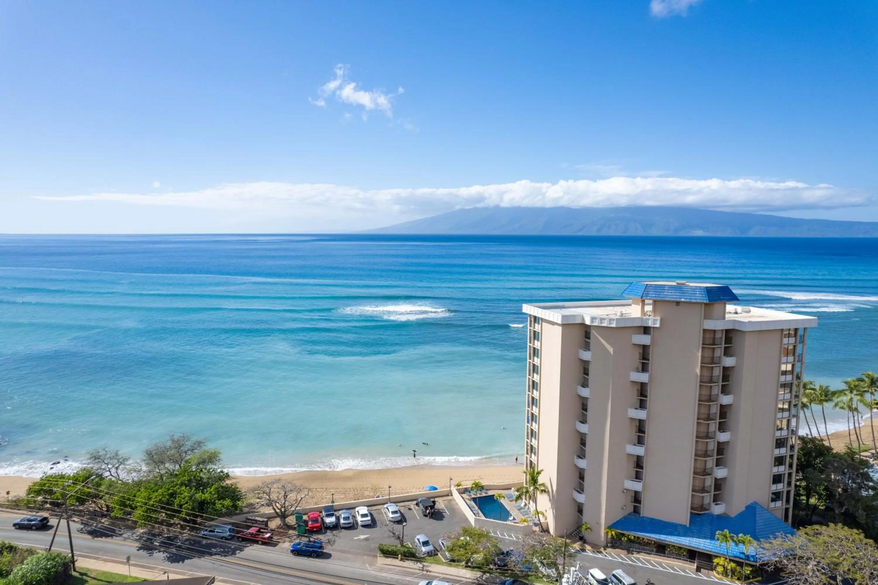 Bird's eye view in Kahana Beach Vacation Club