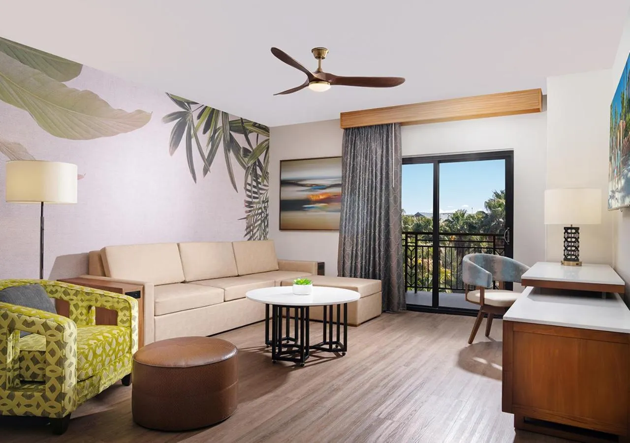 Living room in Tahiti Village Resort & Spa