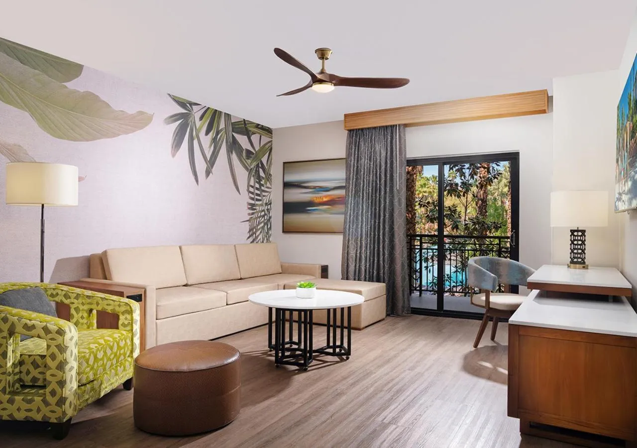 Living room in Tahiti Village Resort & Spa