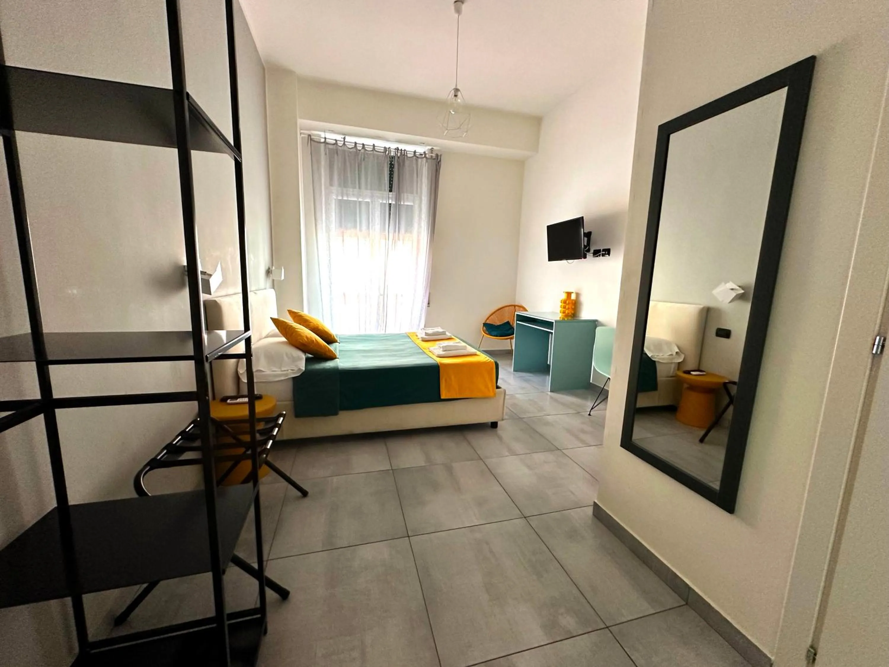 Bedroom, Bed in Hi Relais Rooms