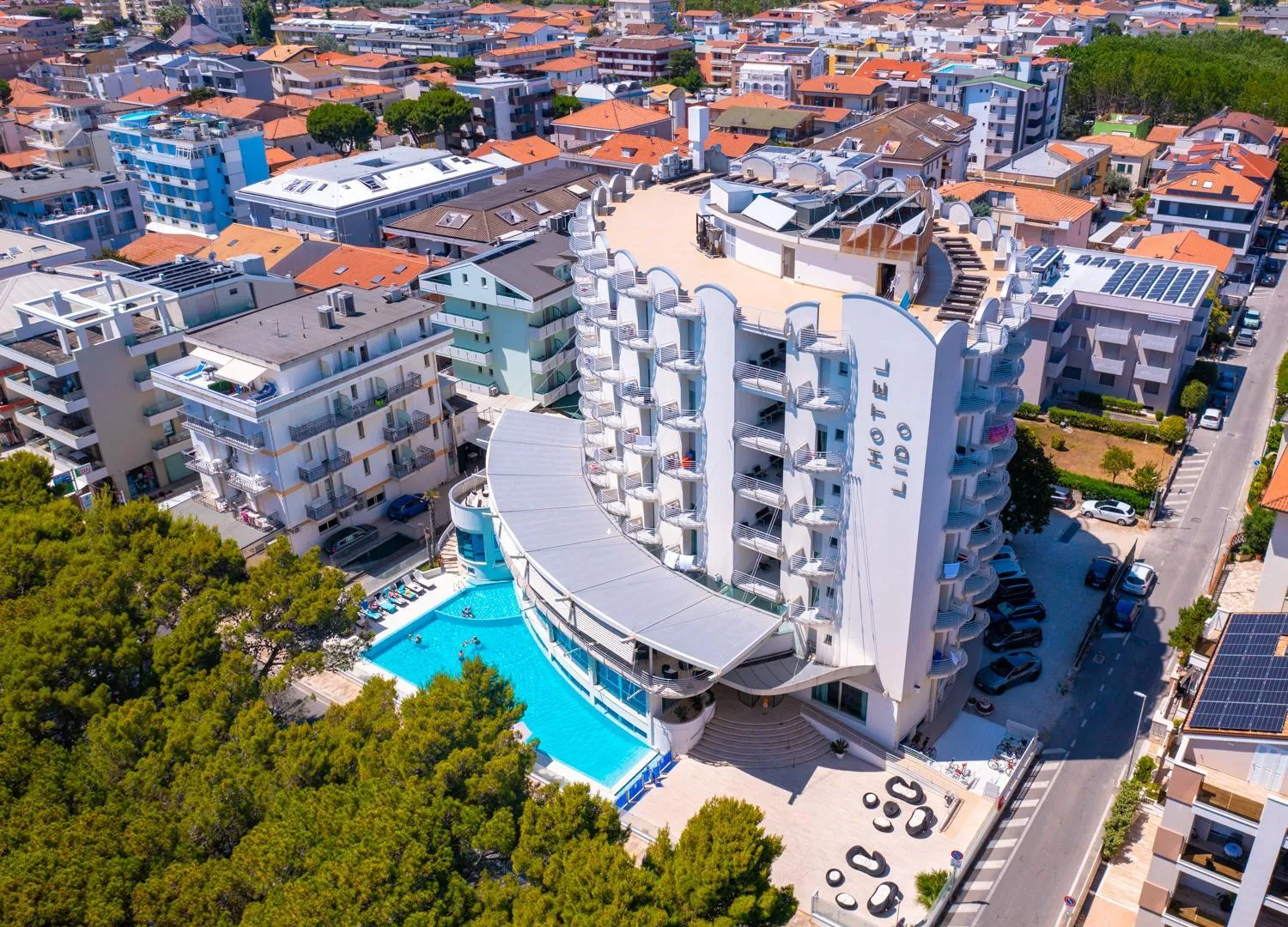 Property building in Hotel Lido