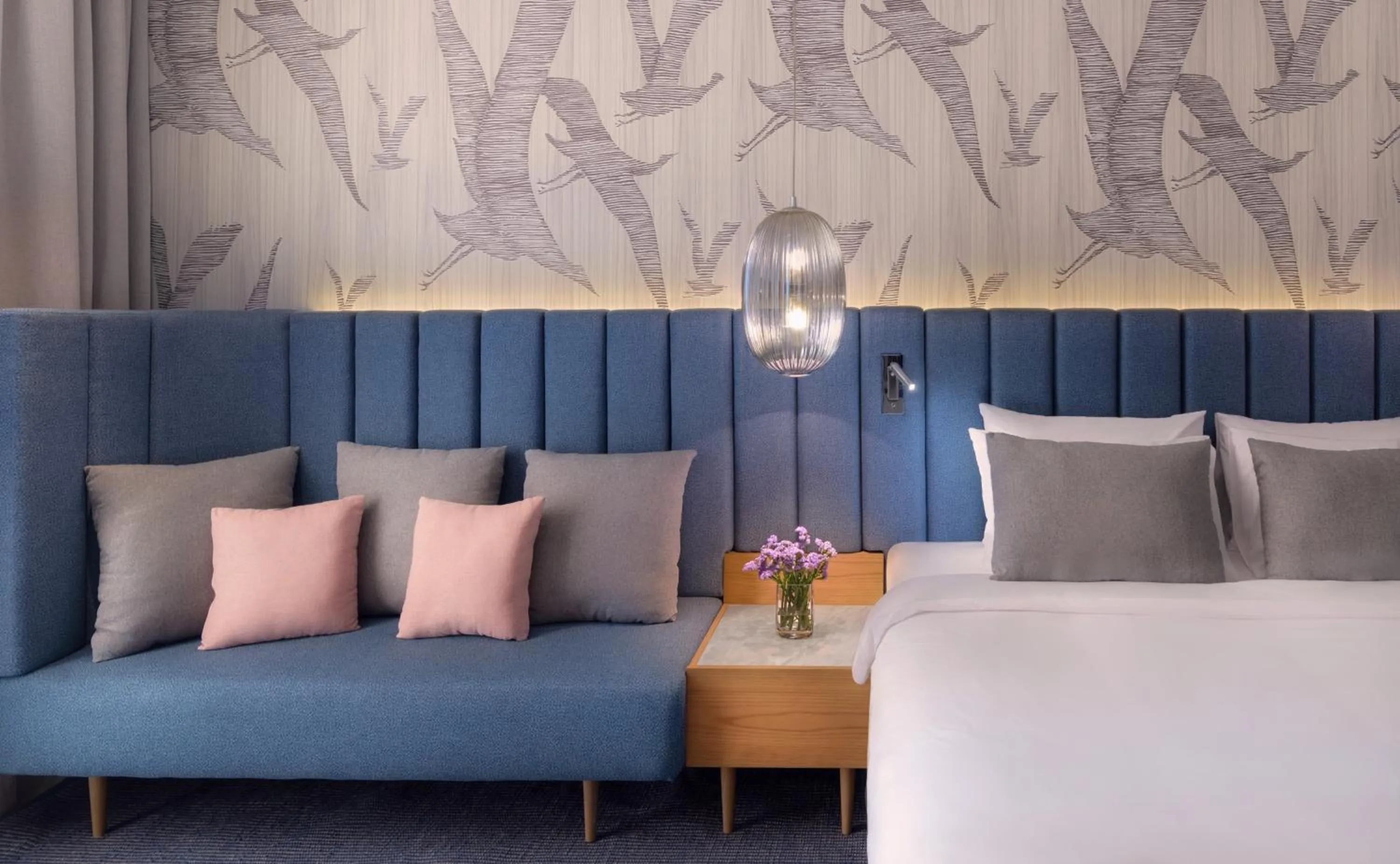 Seating area, Bed in C Central Hotel and Resort The Palm