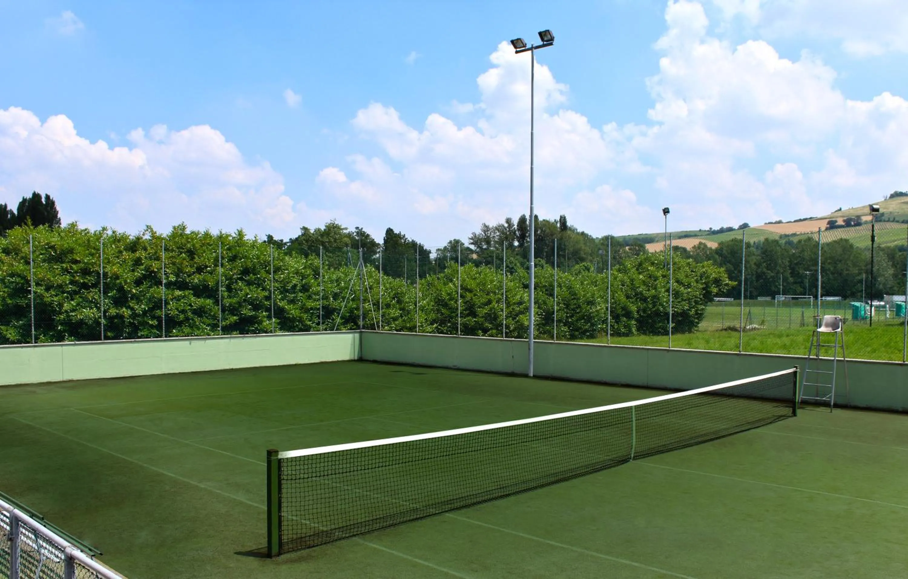 Tennis court in Park Hotel