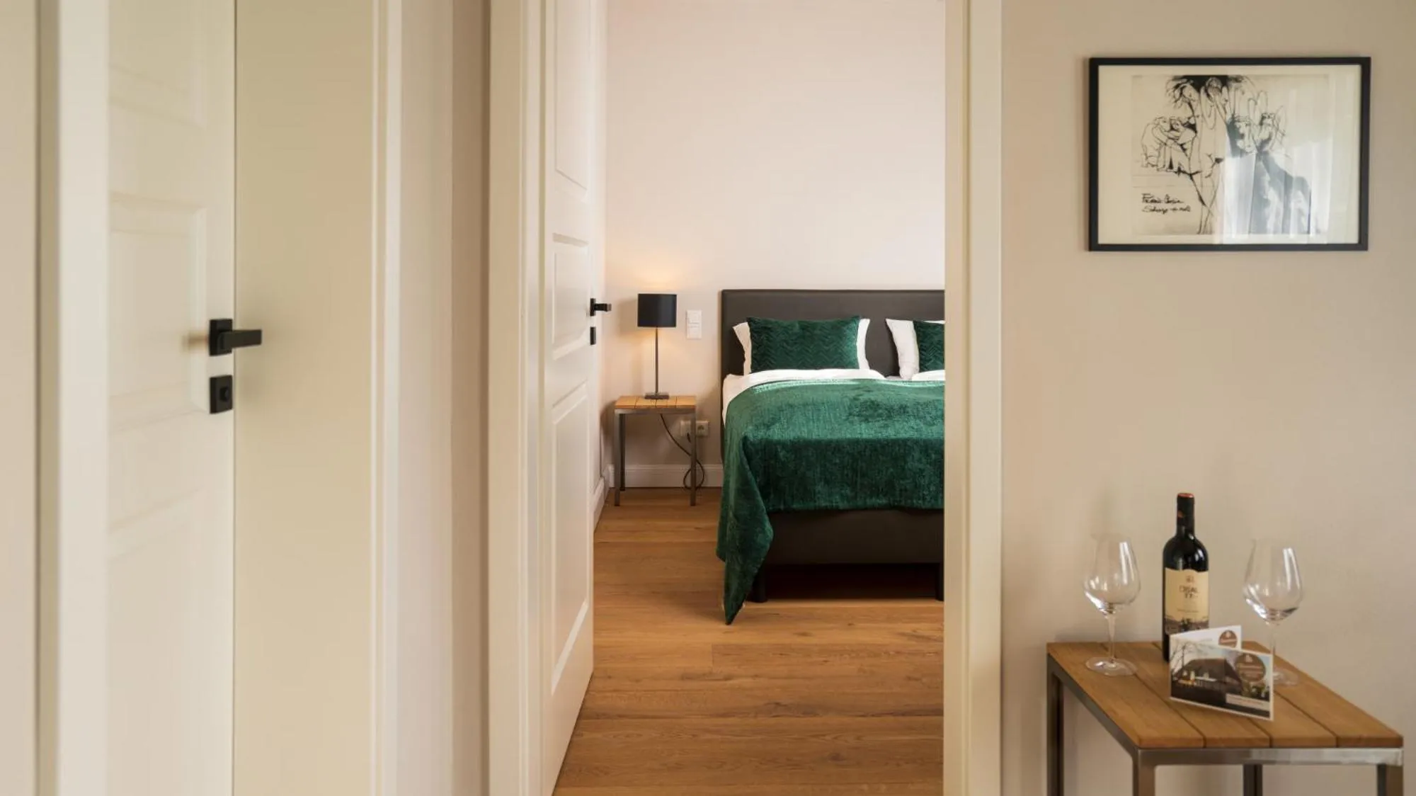 Bed in Antik-Hof Bissee