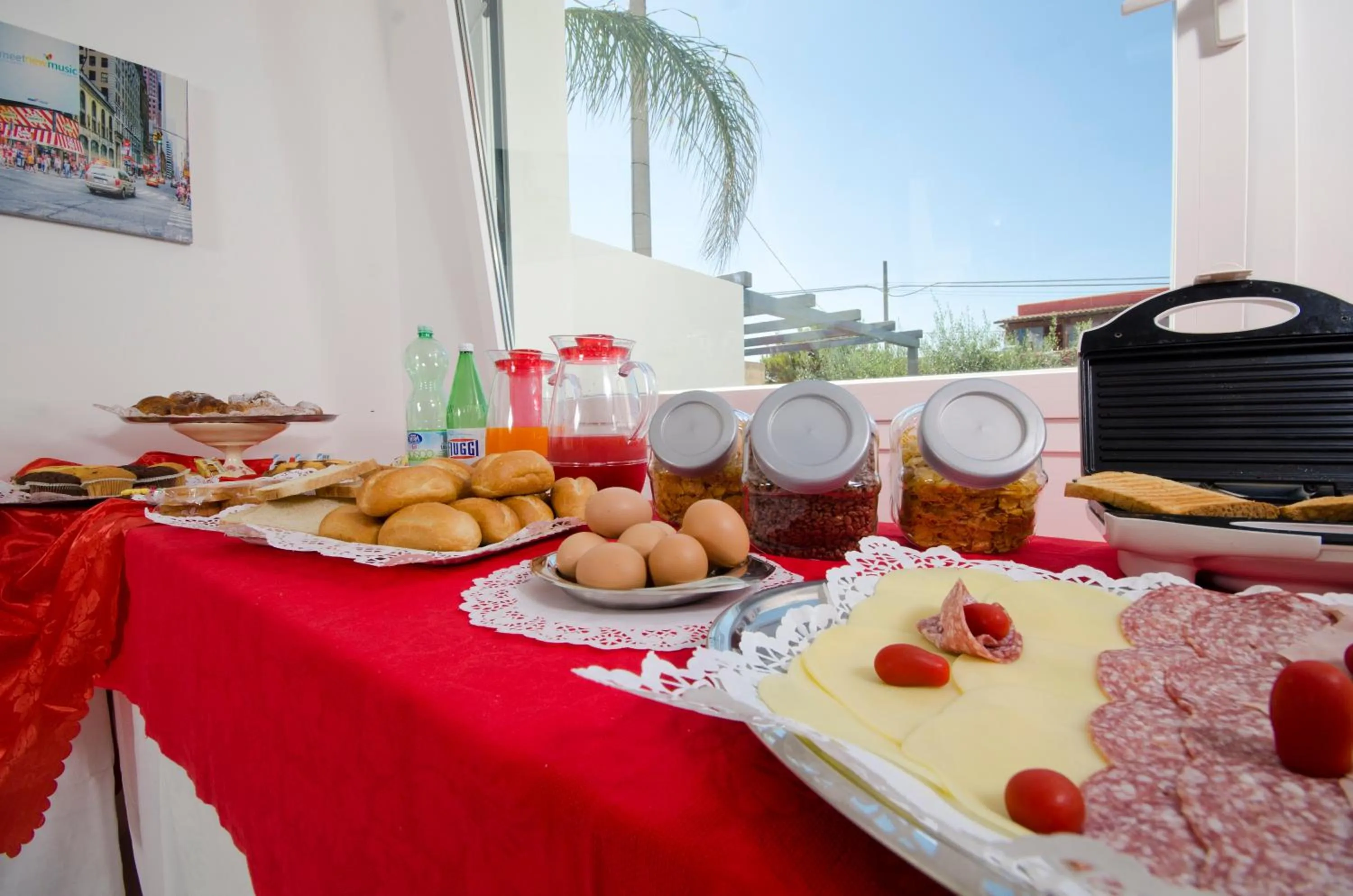Buffet breakfast in Hotel Rainbow Resort