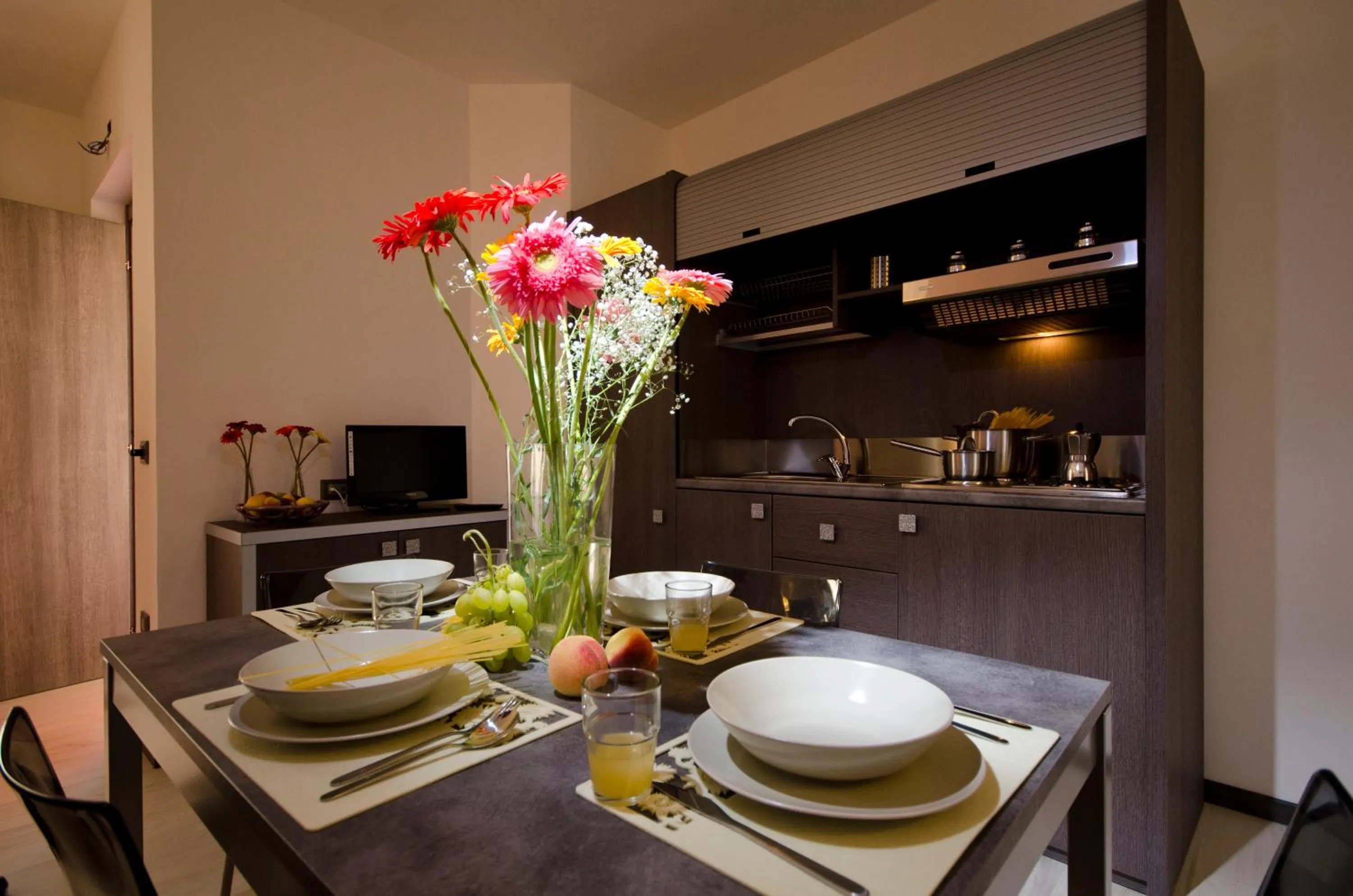 Kitchen or kitchenette in Hotel Rainbow Resort