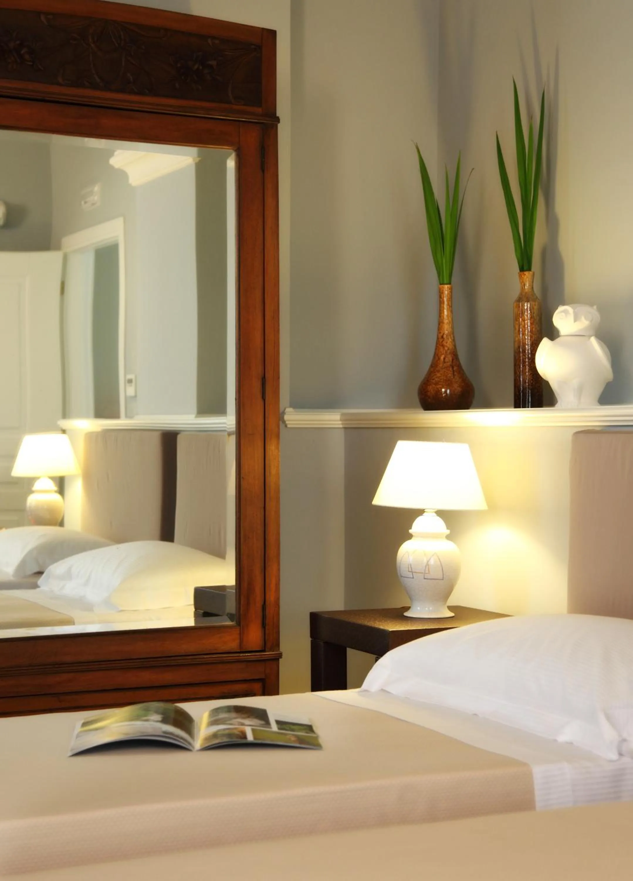 Bed in Relais La Placa