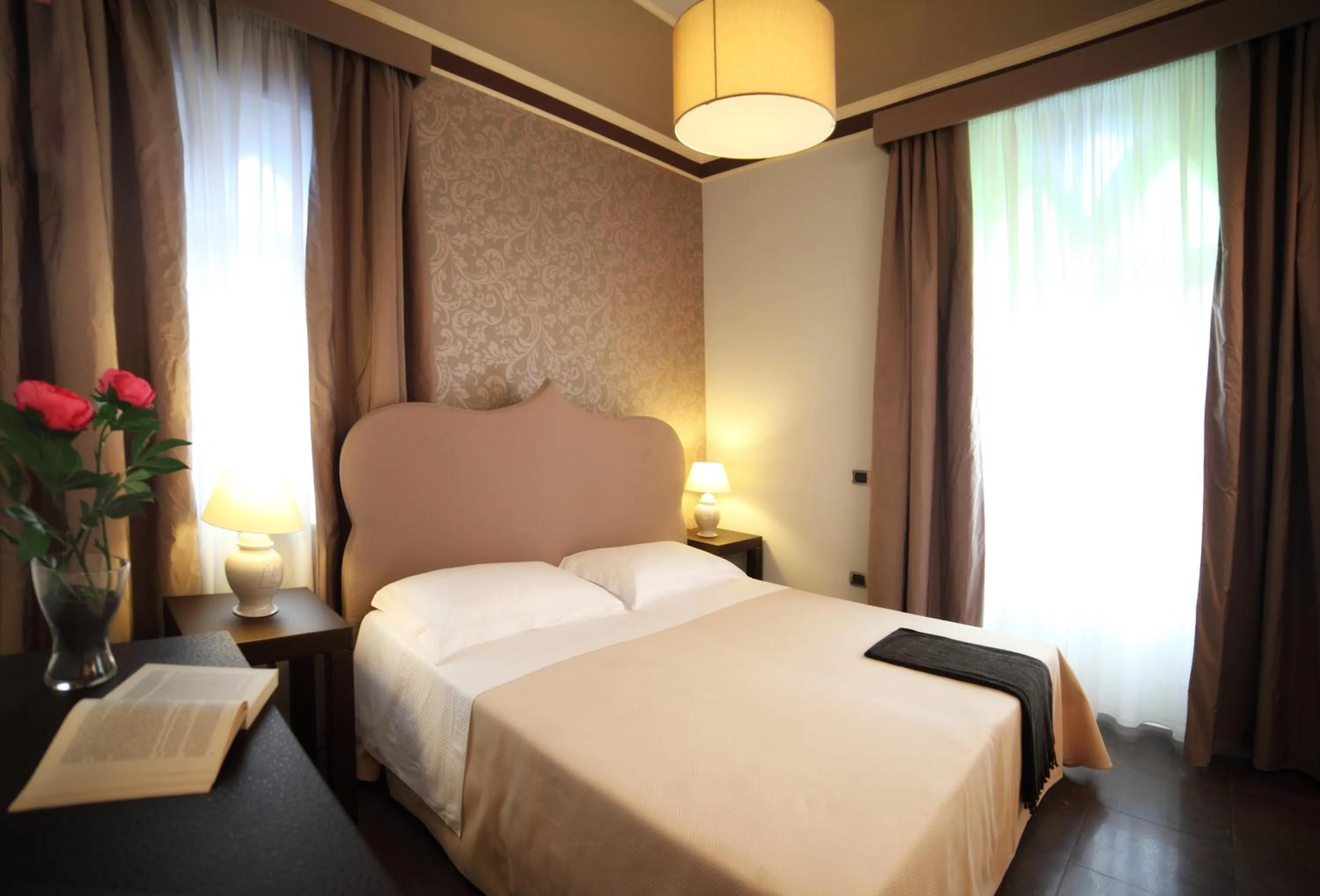 Bed in Relais La Placa