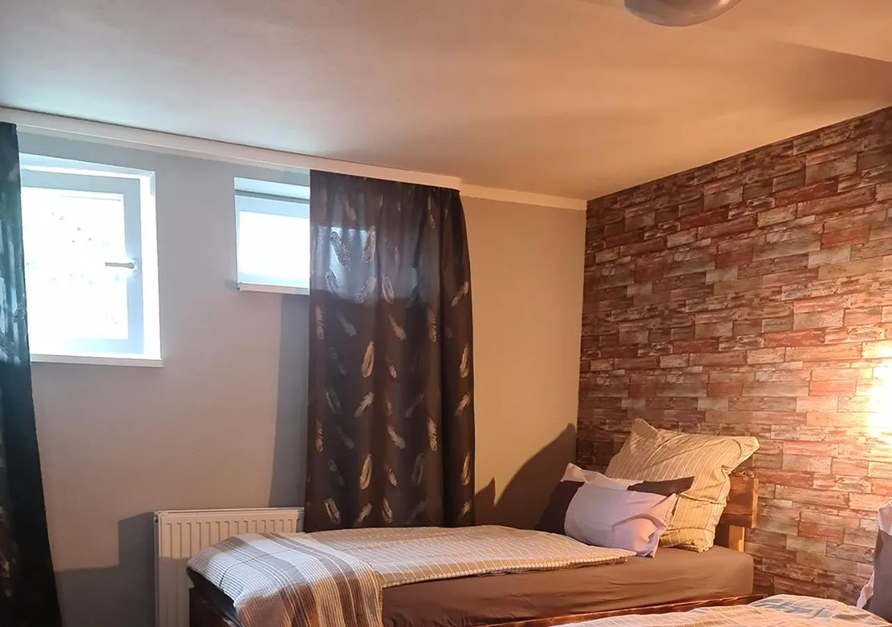 Bed in Hotel Geismarburg