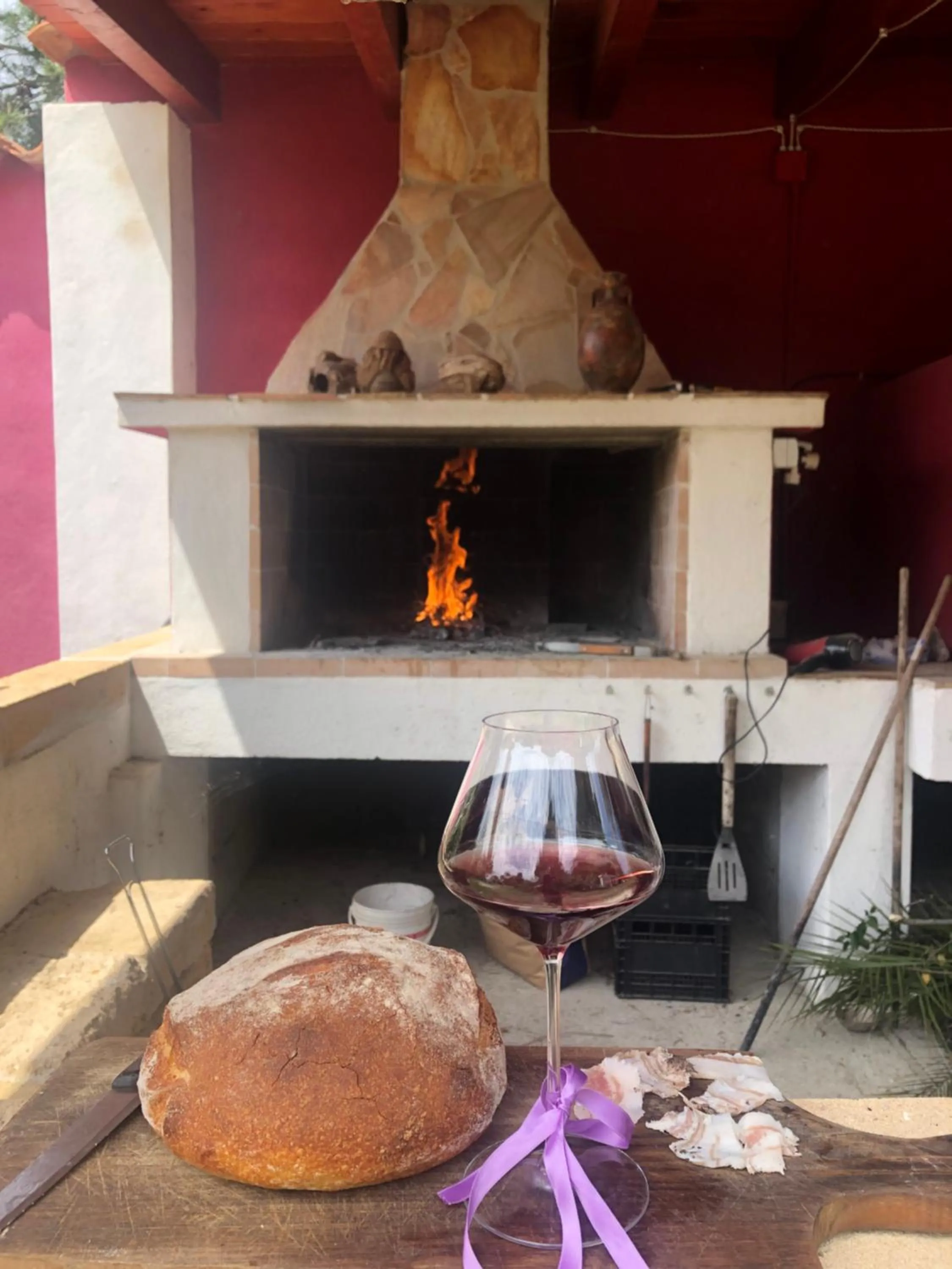 BBQ facilities in Residence Sa Pintadera