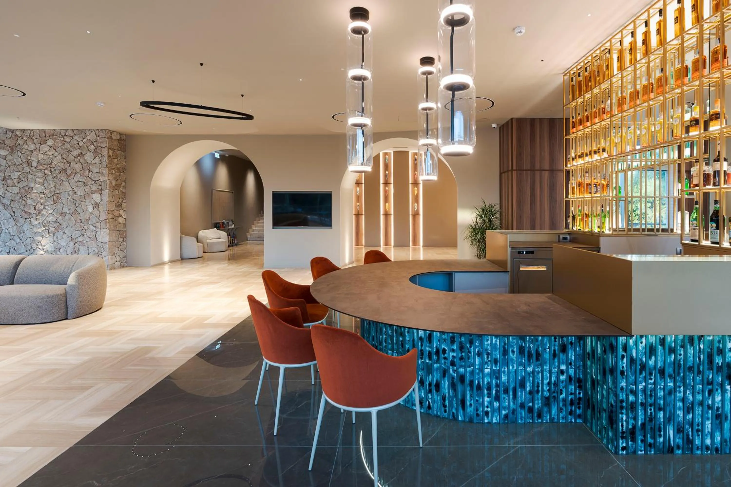 Lounge or bar in Sant Alphio Garden Hotel & SPA