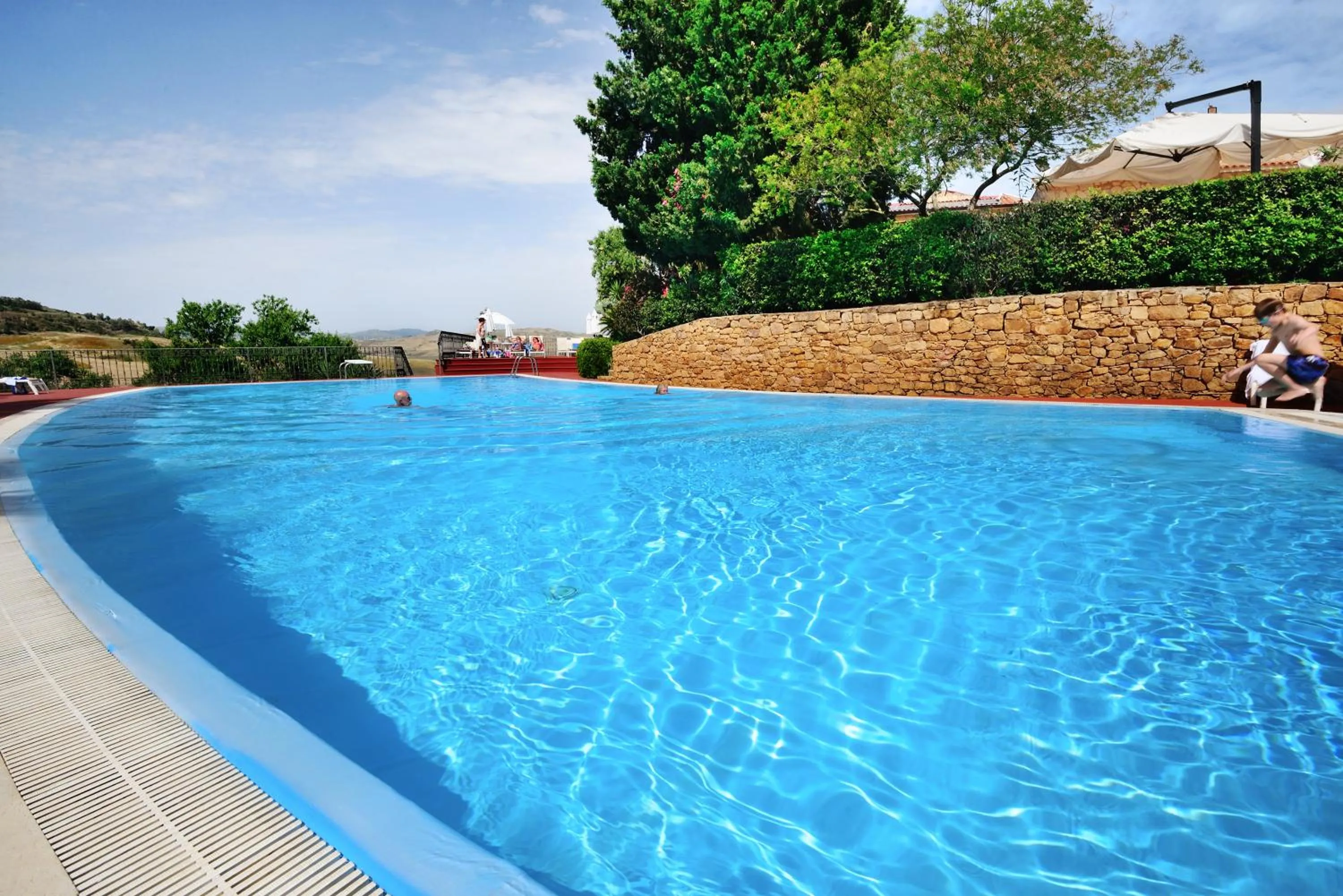 Pool view in Villa Dafne