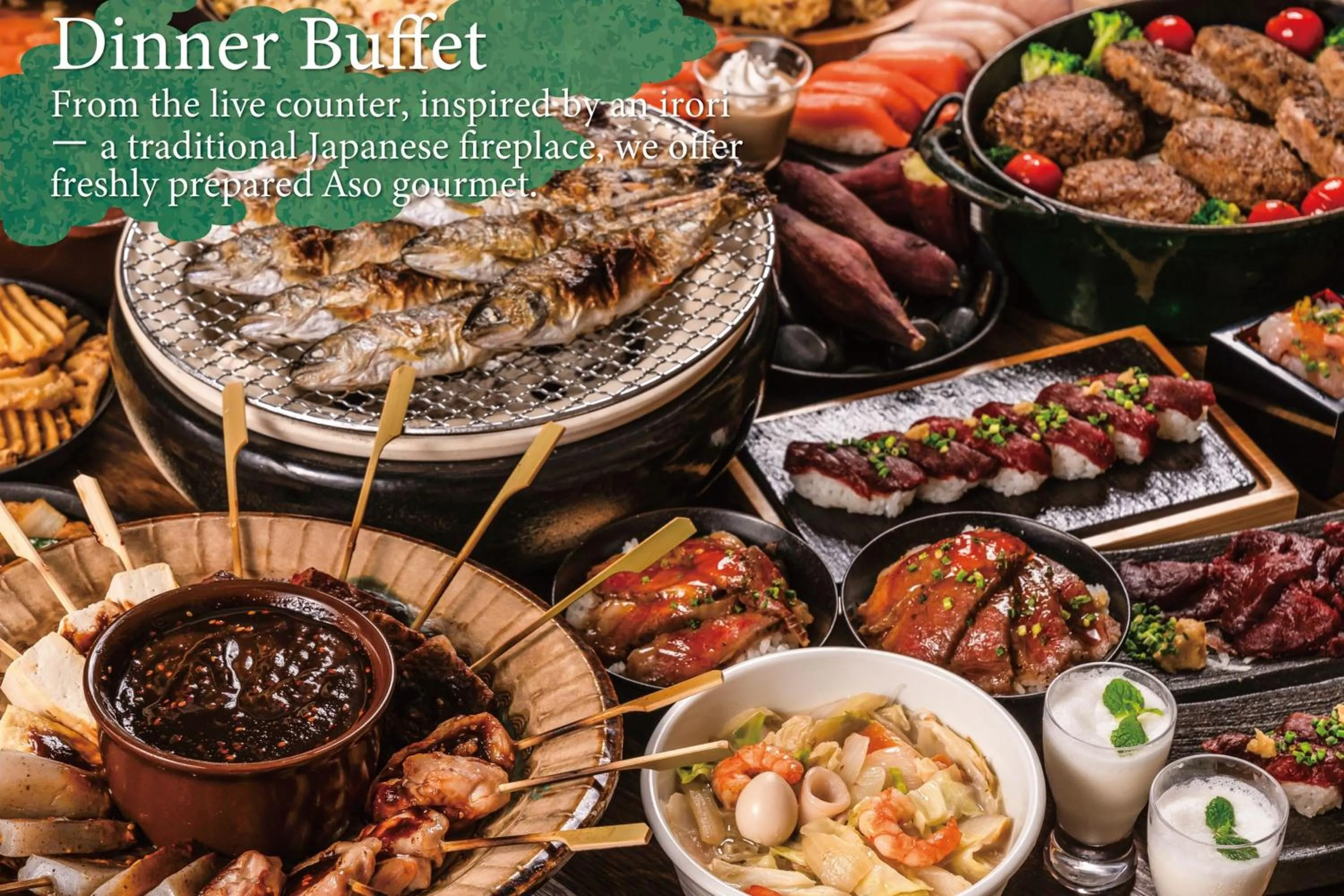 Restaurant/places to eat in KAMENOI HOTEL Aso