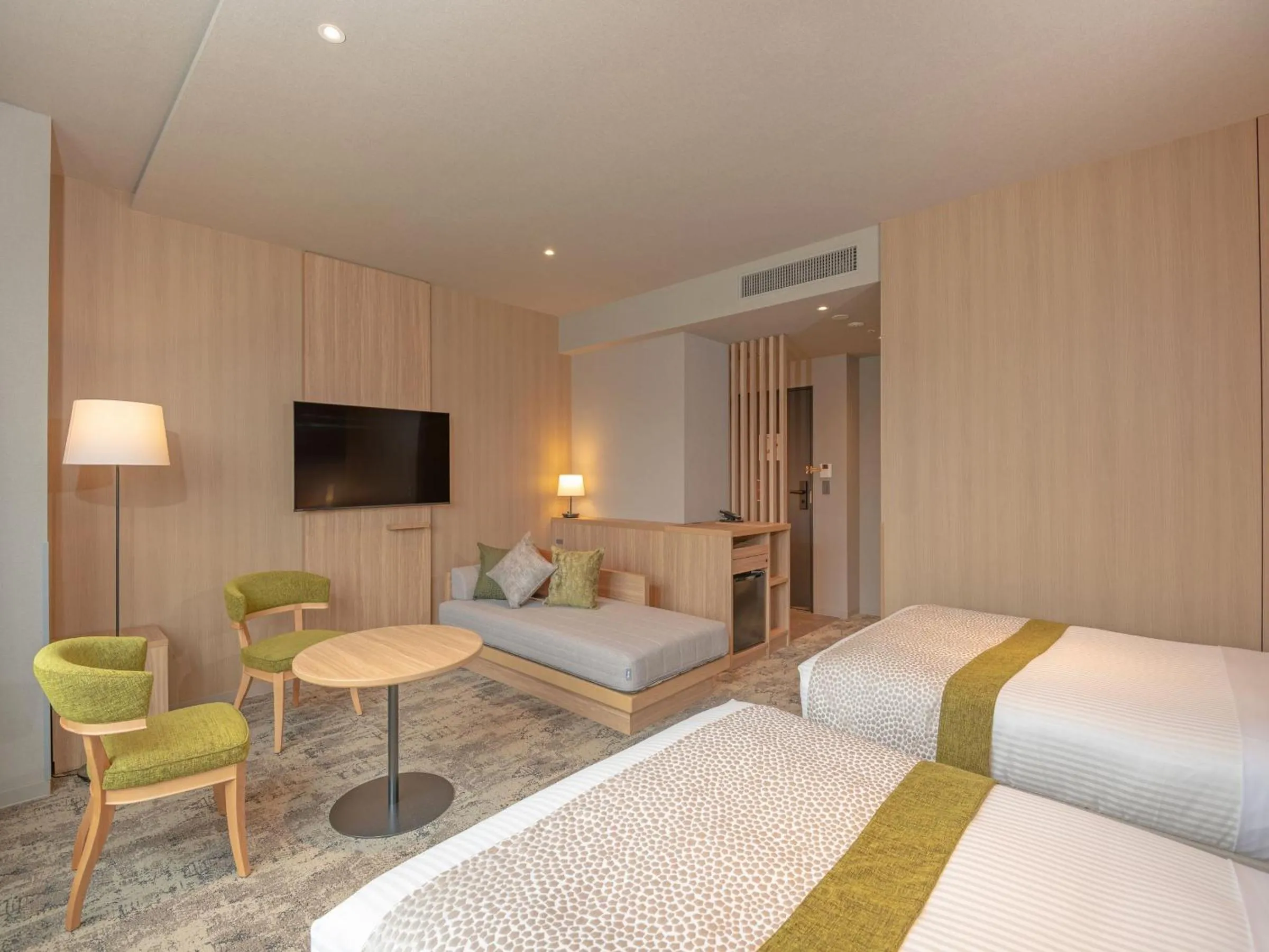 Photo of the whole room, Bed in KAMENOI HOTEL Aso