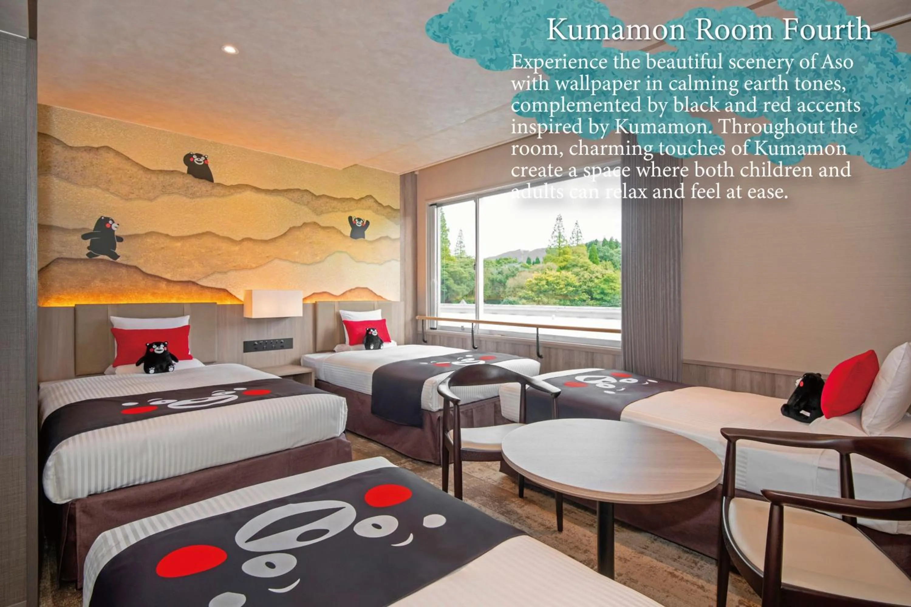 Photo of the whole room, Bed in KAMENOI HOTEL Aso