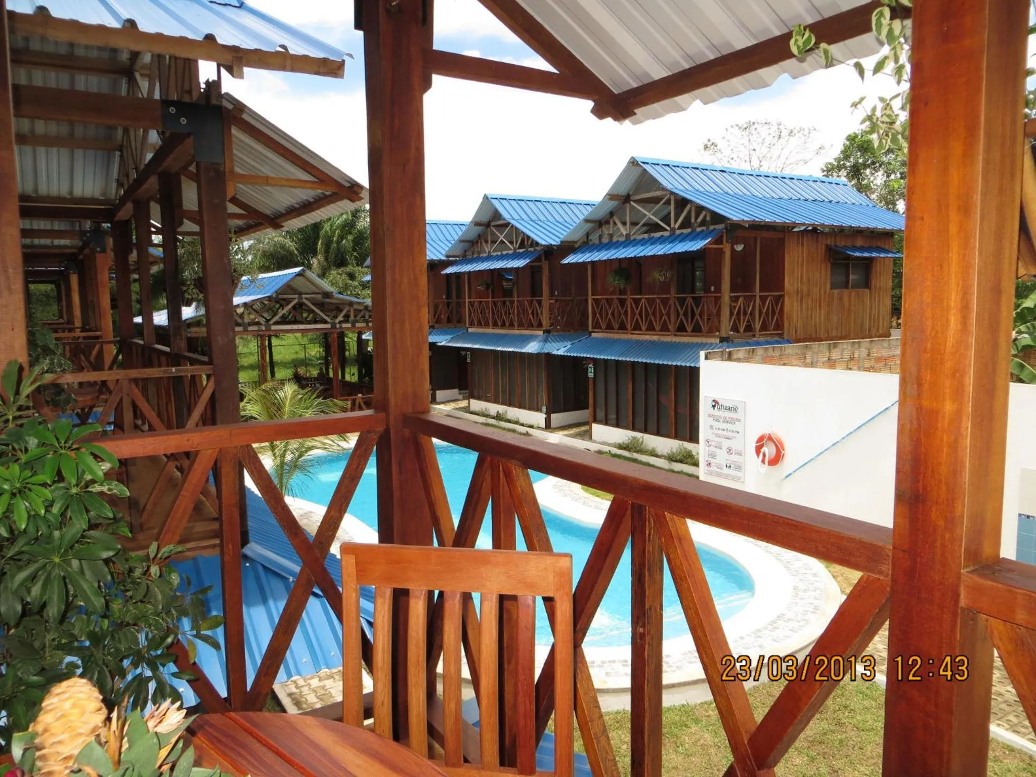 Balcony/Terrace in Hotel Utüane