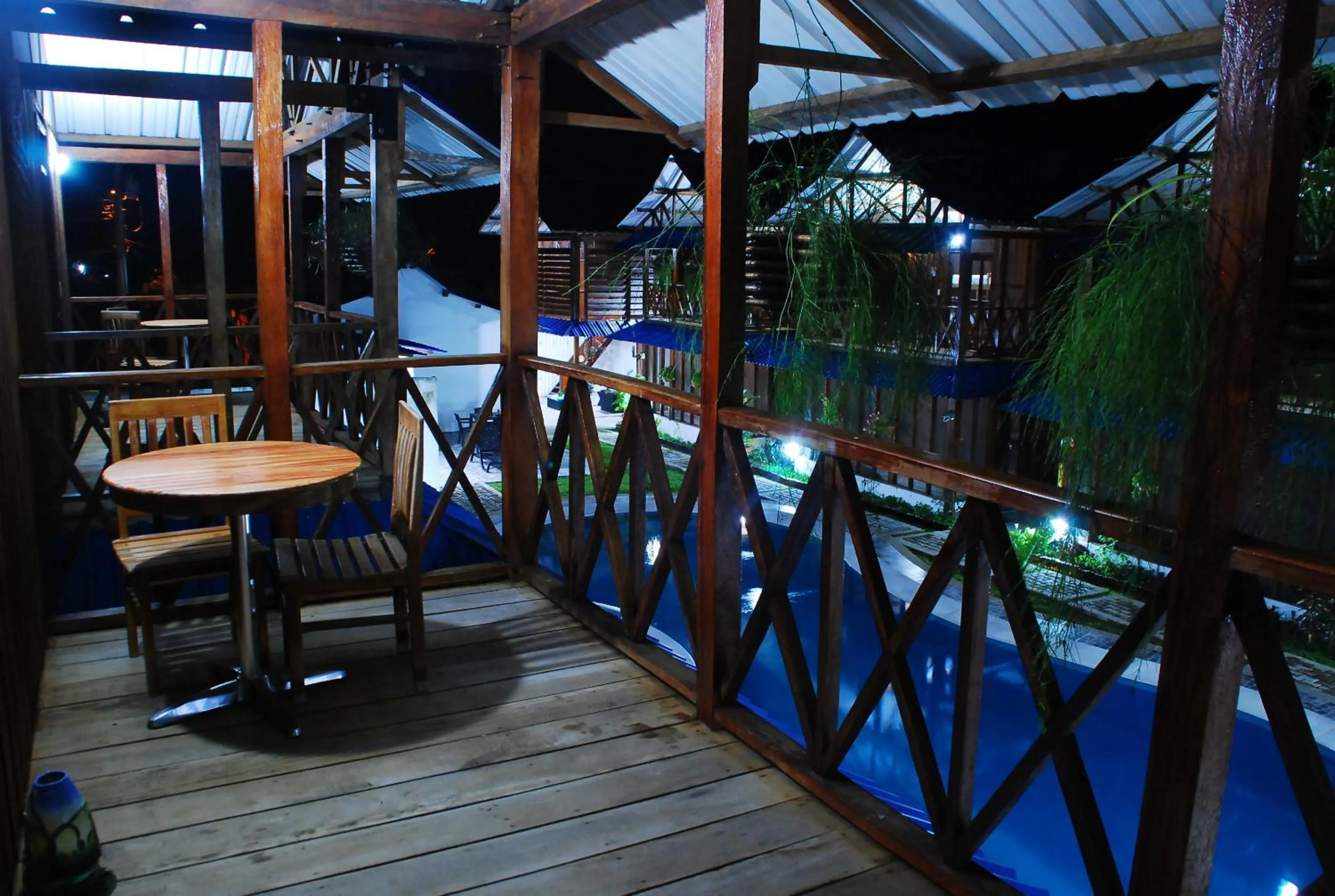 Balcony/Terrace in Hotel Utüane