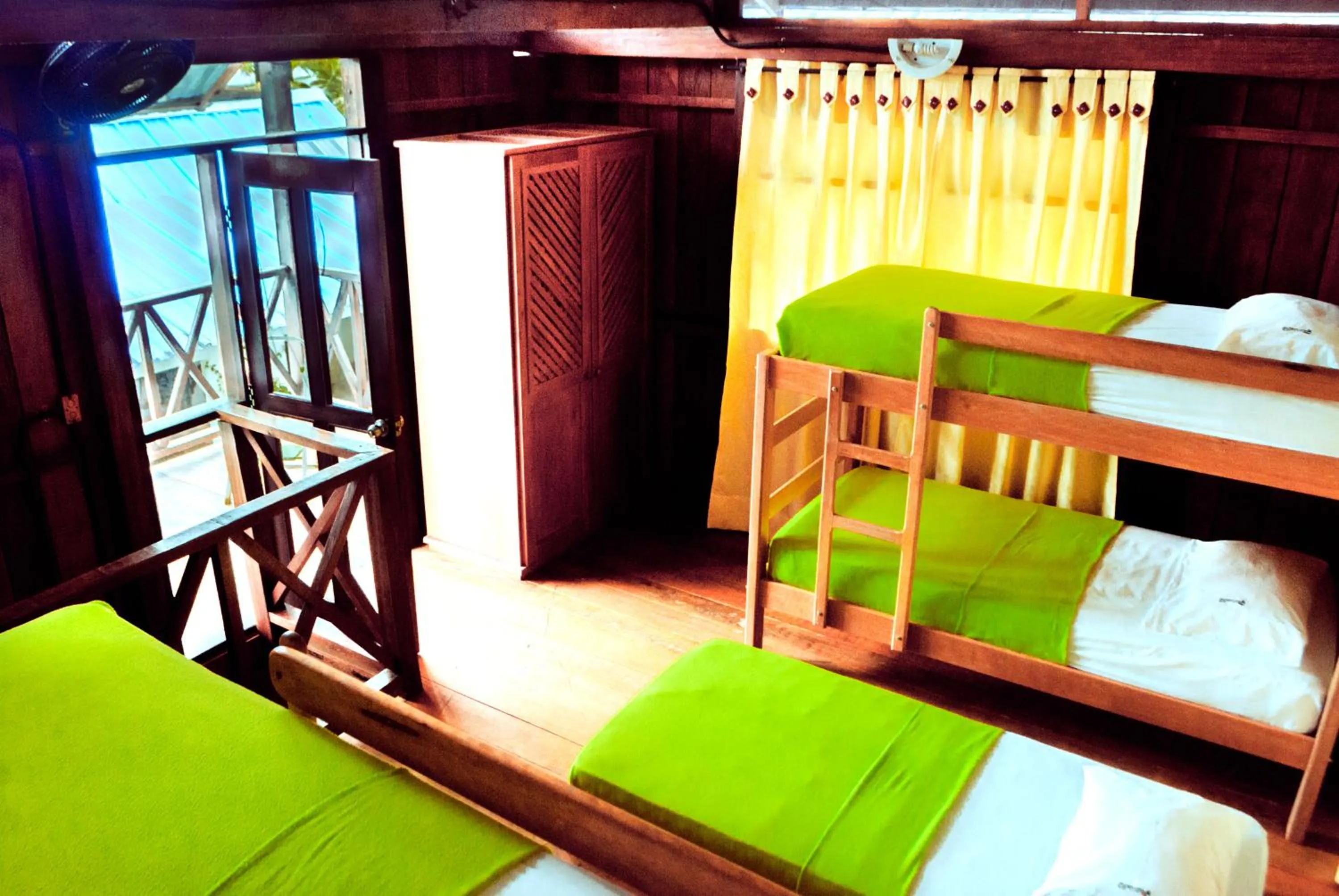 Decorative detail, Bed in Hotel Utüane