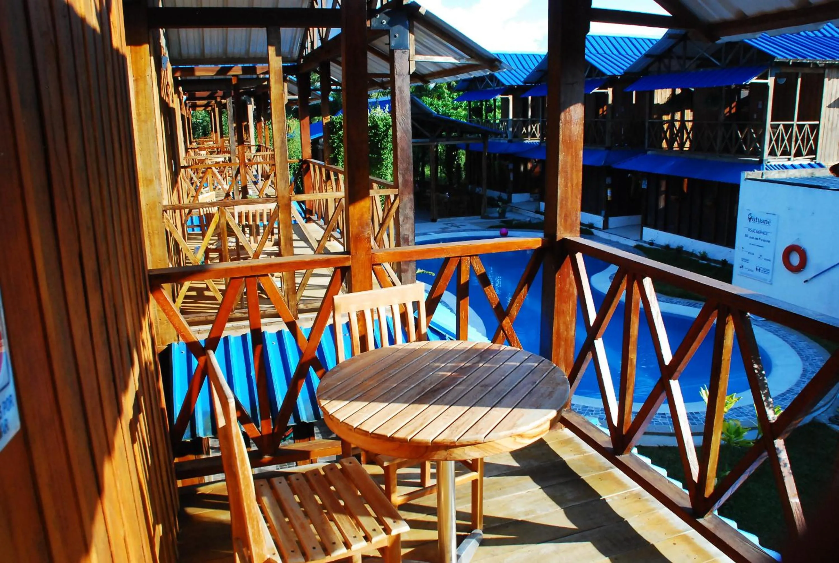 Balcony/Terrace in Hotel Utüane