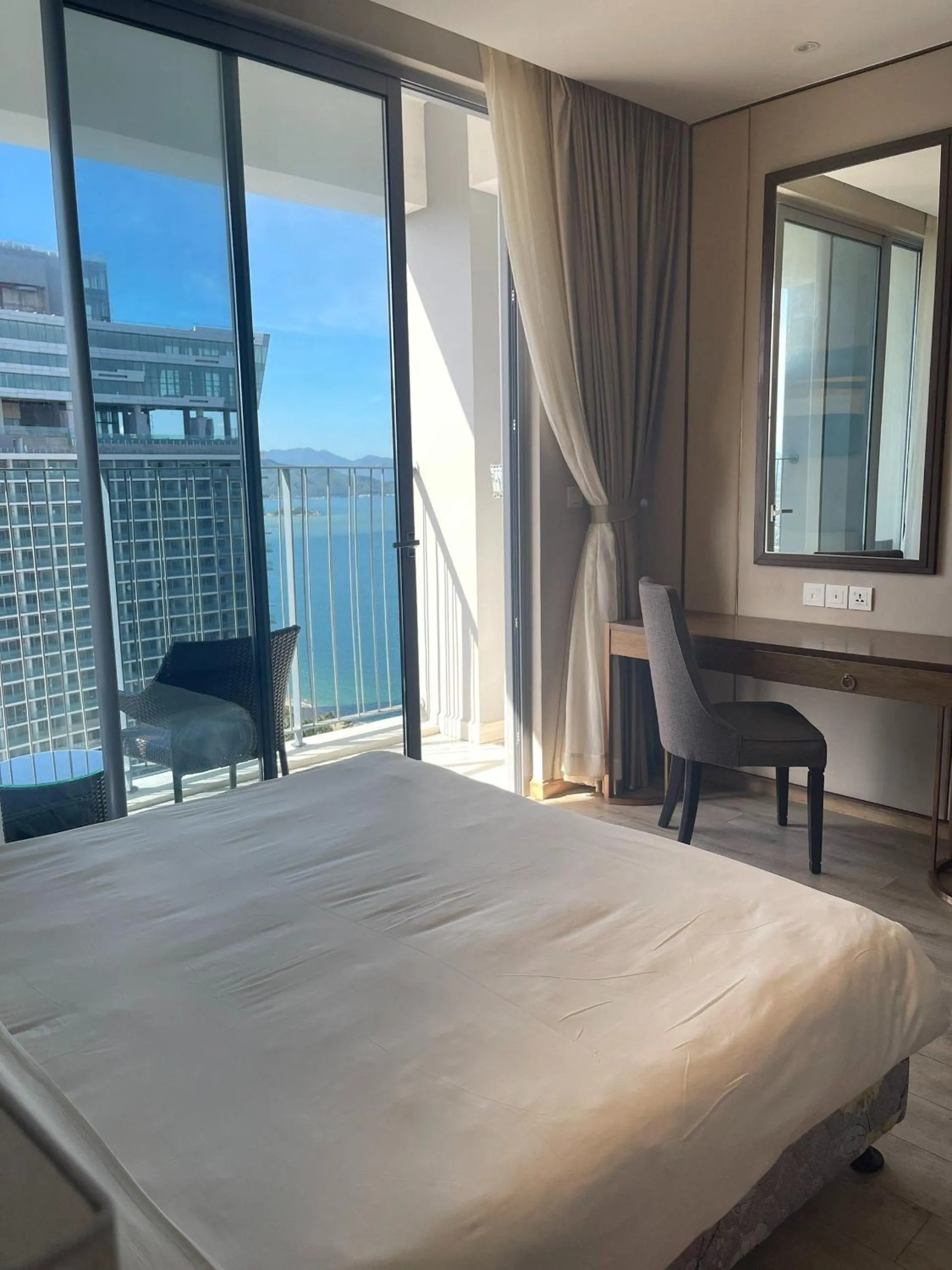 Bed in Holi Panorama Condotel