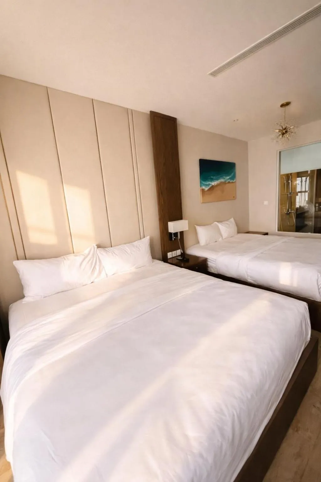 Bed in Holi Panorama Condotel