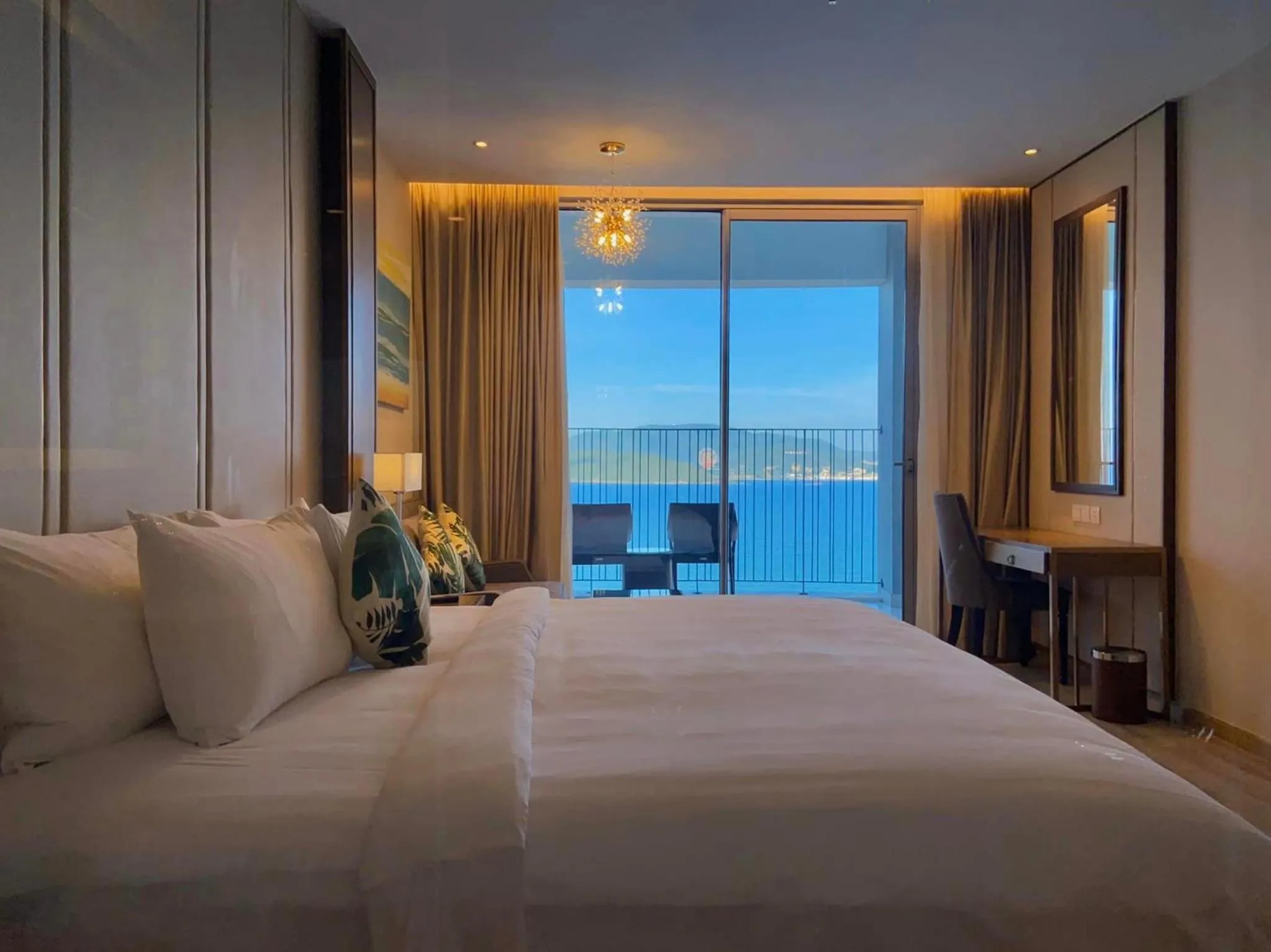 Bed in Holi Panorama Condotel