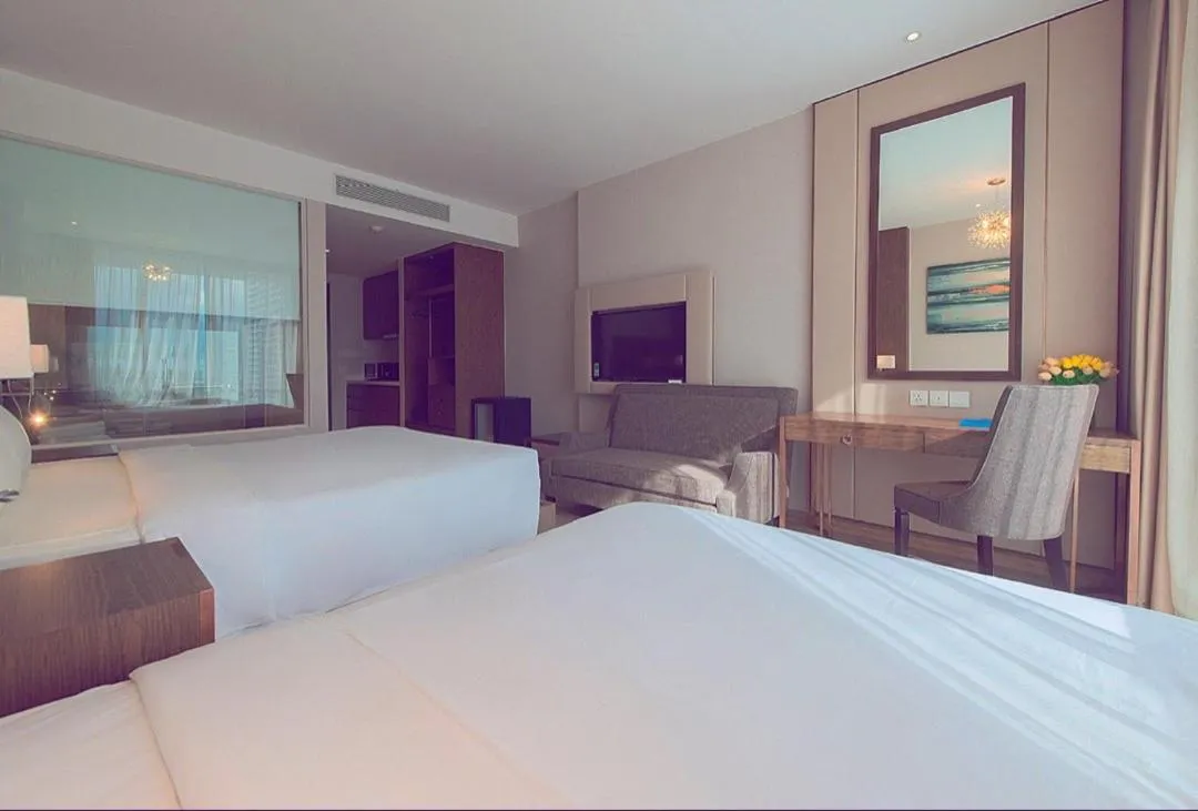 Bed in Holi Panorama Condotel