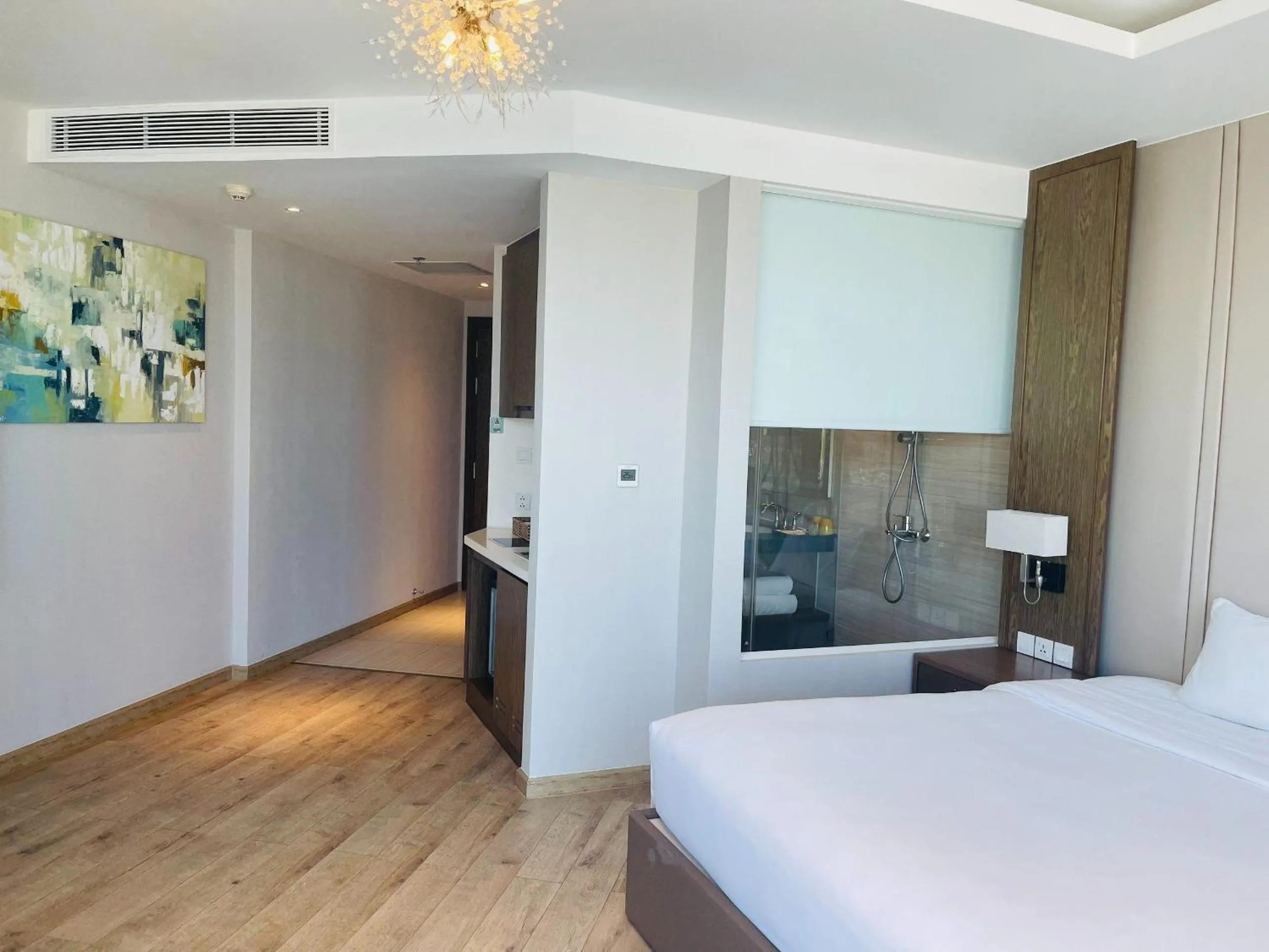 Bed in Holi Panorama Condotel