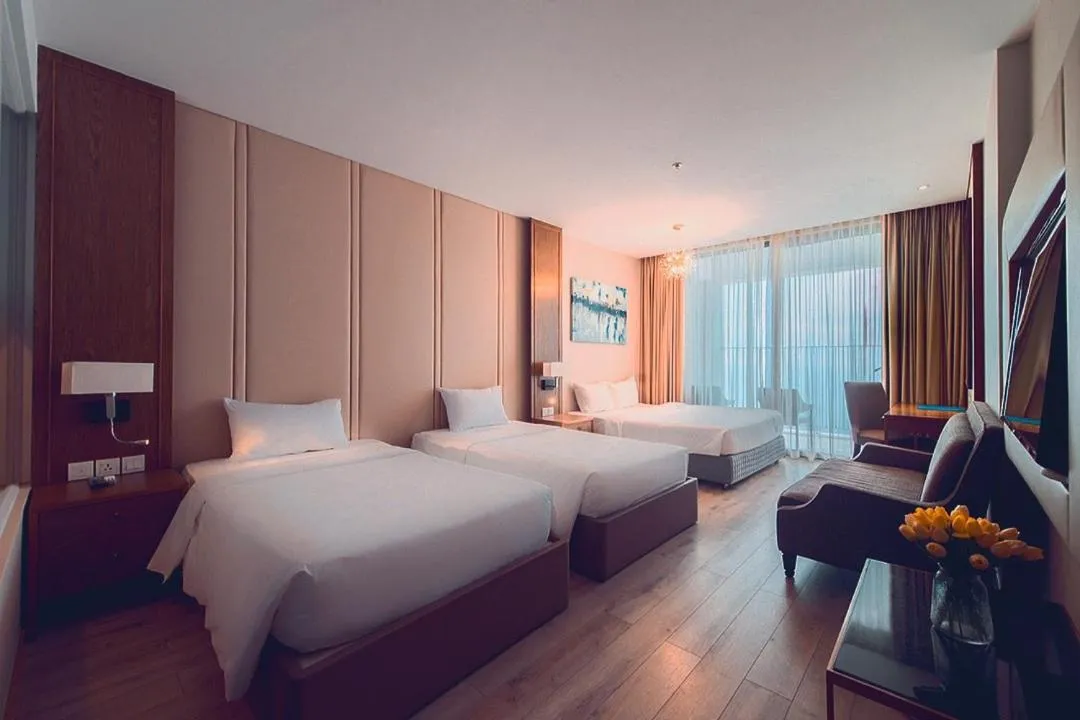 Bed in Holi Panorama Condotel