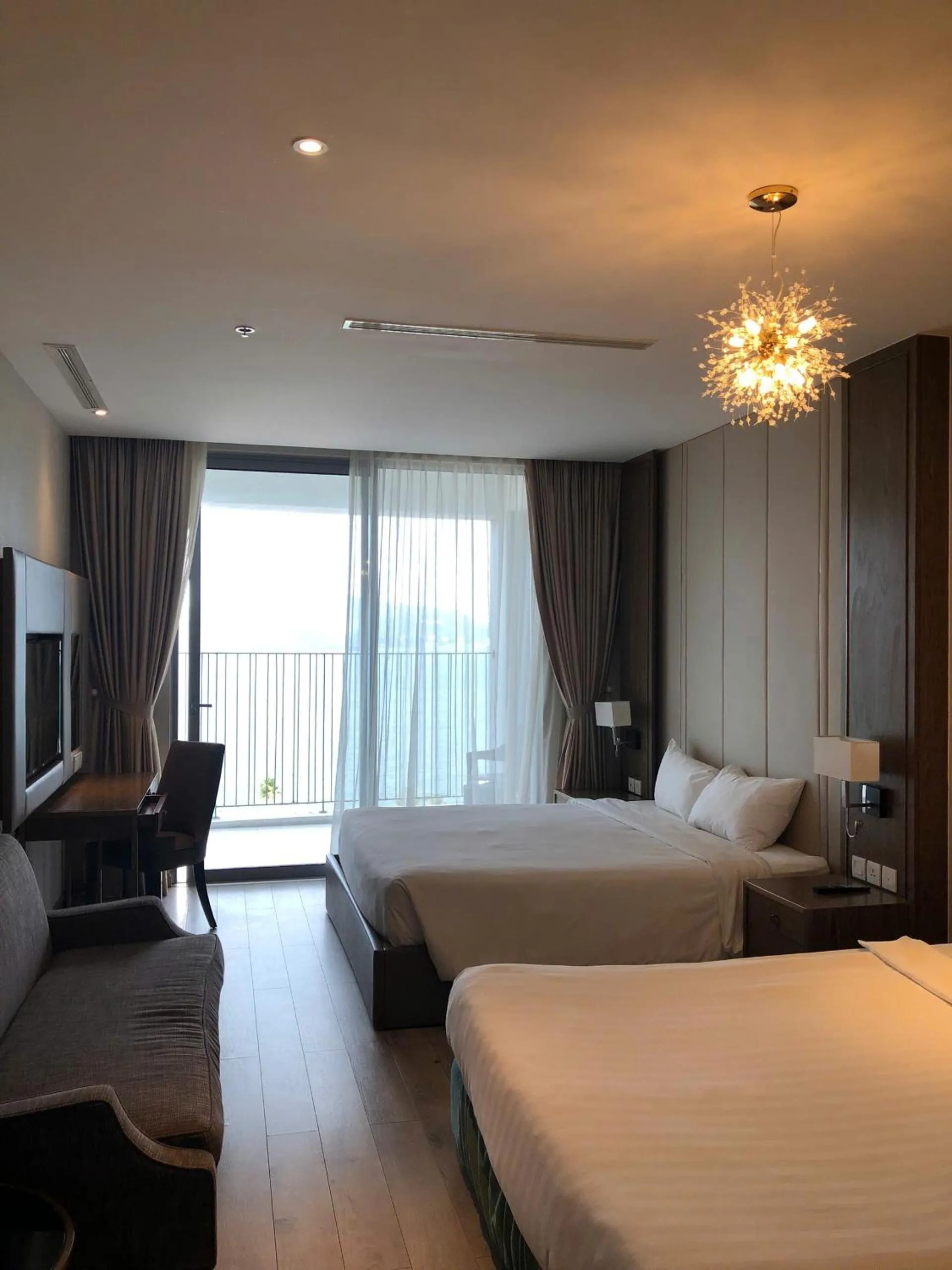 Bed in Holi Panorama Condotel