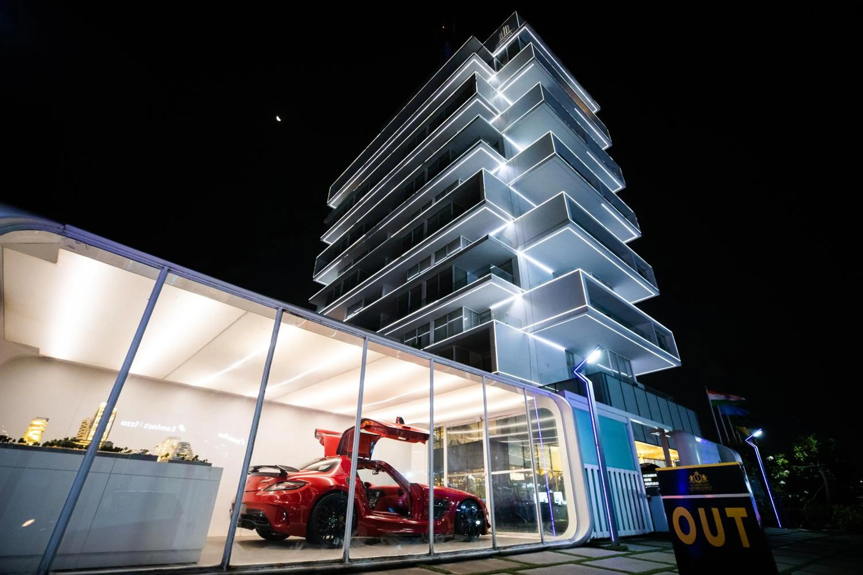 Property building in Number One Oxford Street Hotel & Suites