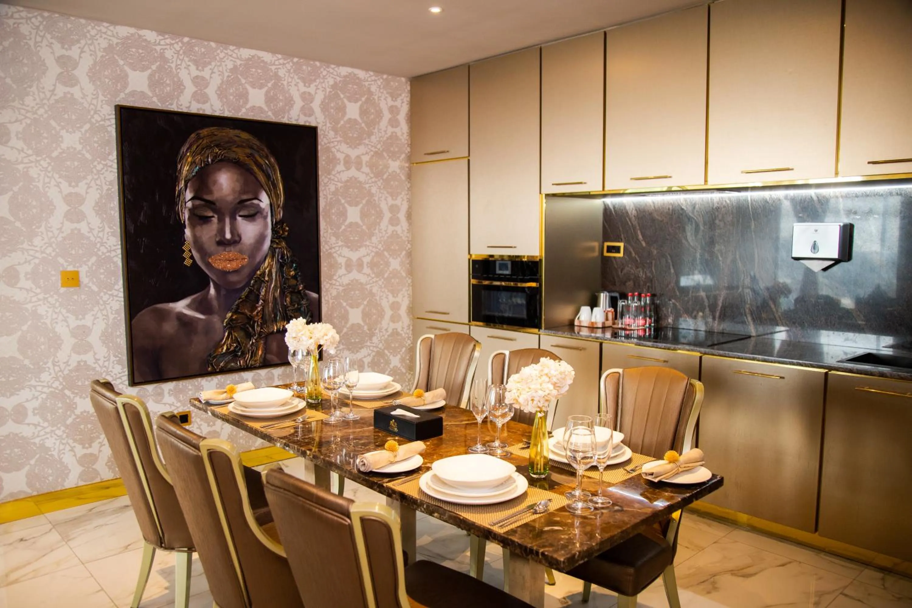 Dining area in Number One Oxford Street Hotel & Suites