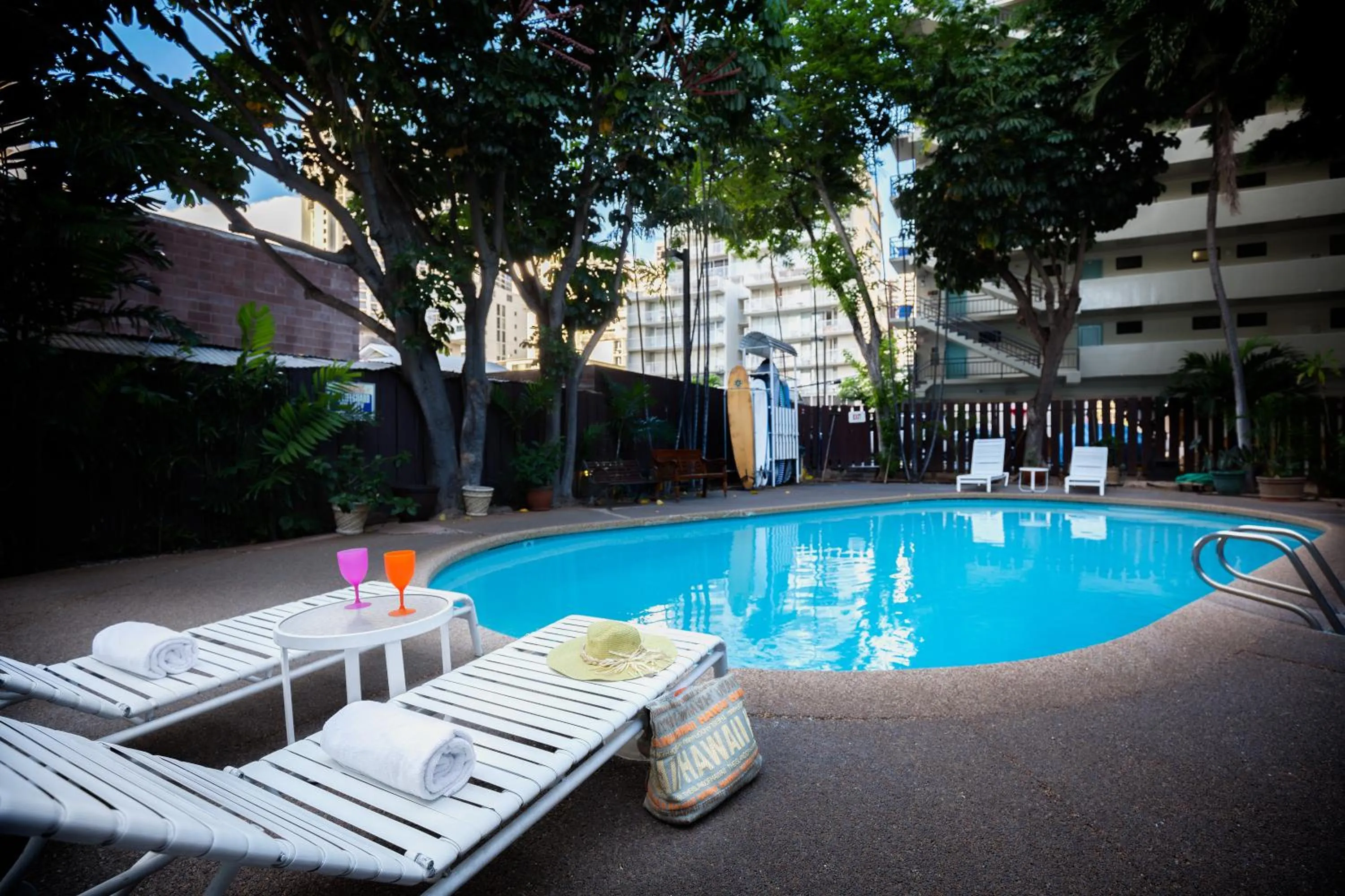 Swimming pool in Castle at Waikīkī Grand