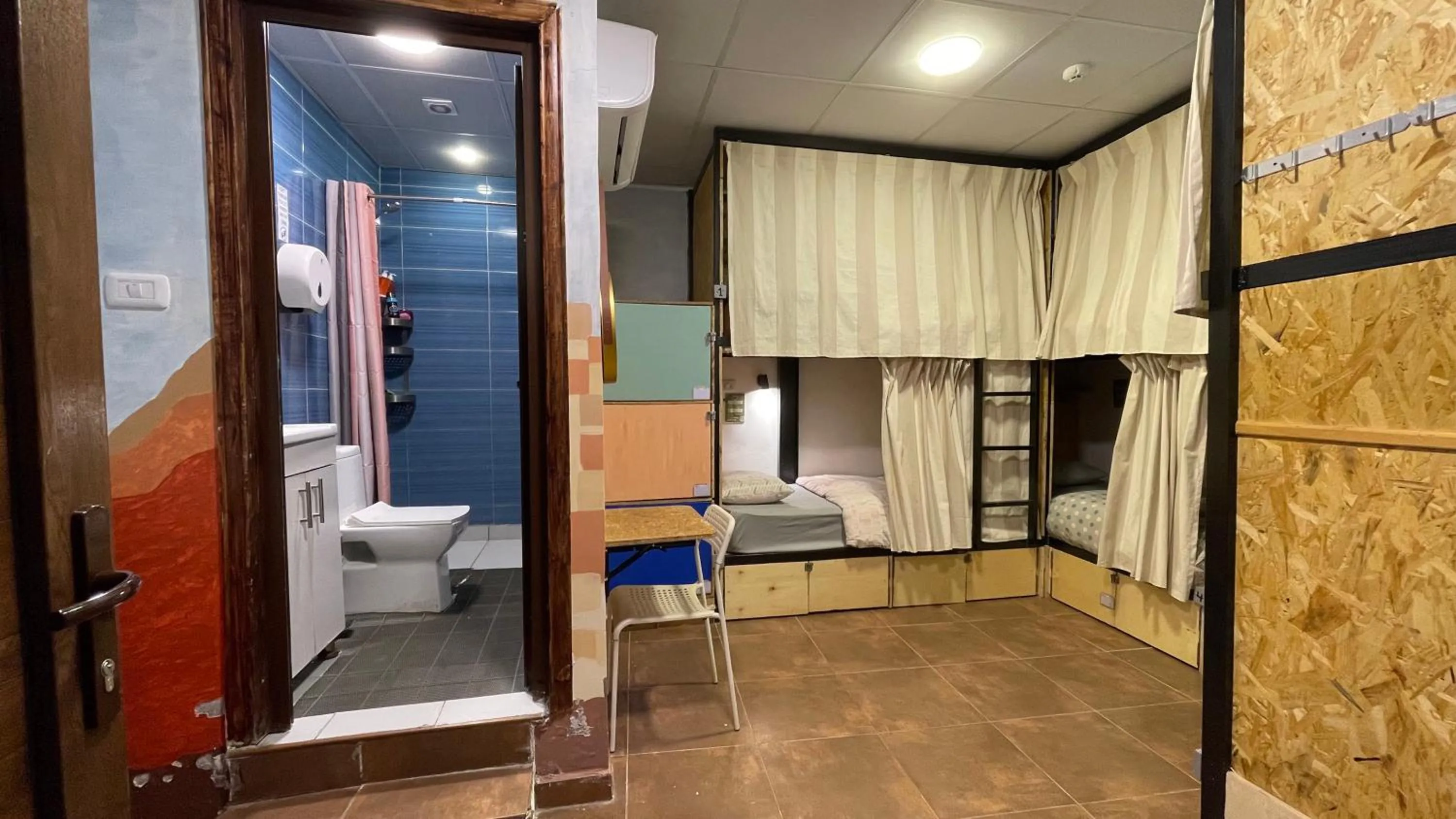 Shower in Carob Hostel