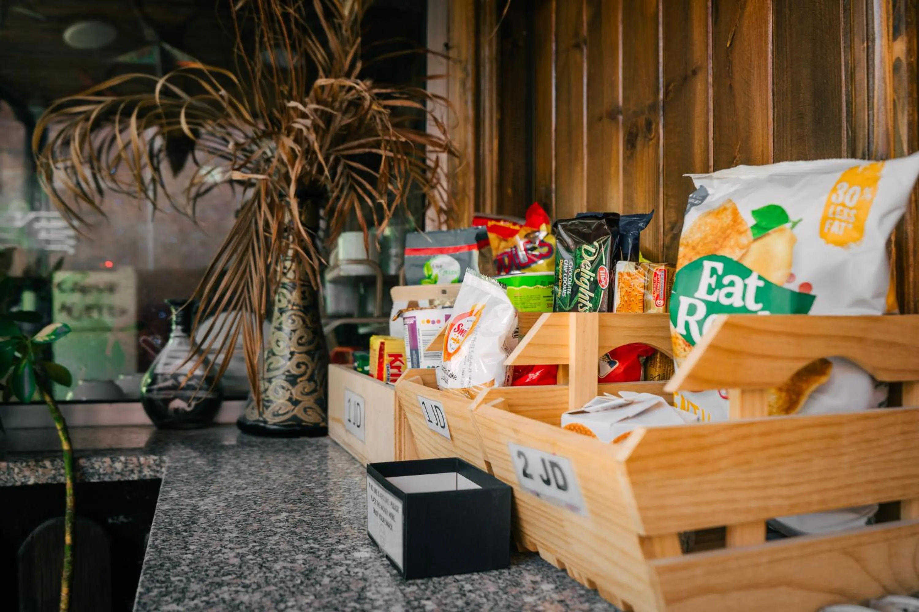 Restaurant/places to eat in Carob Hostel