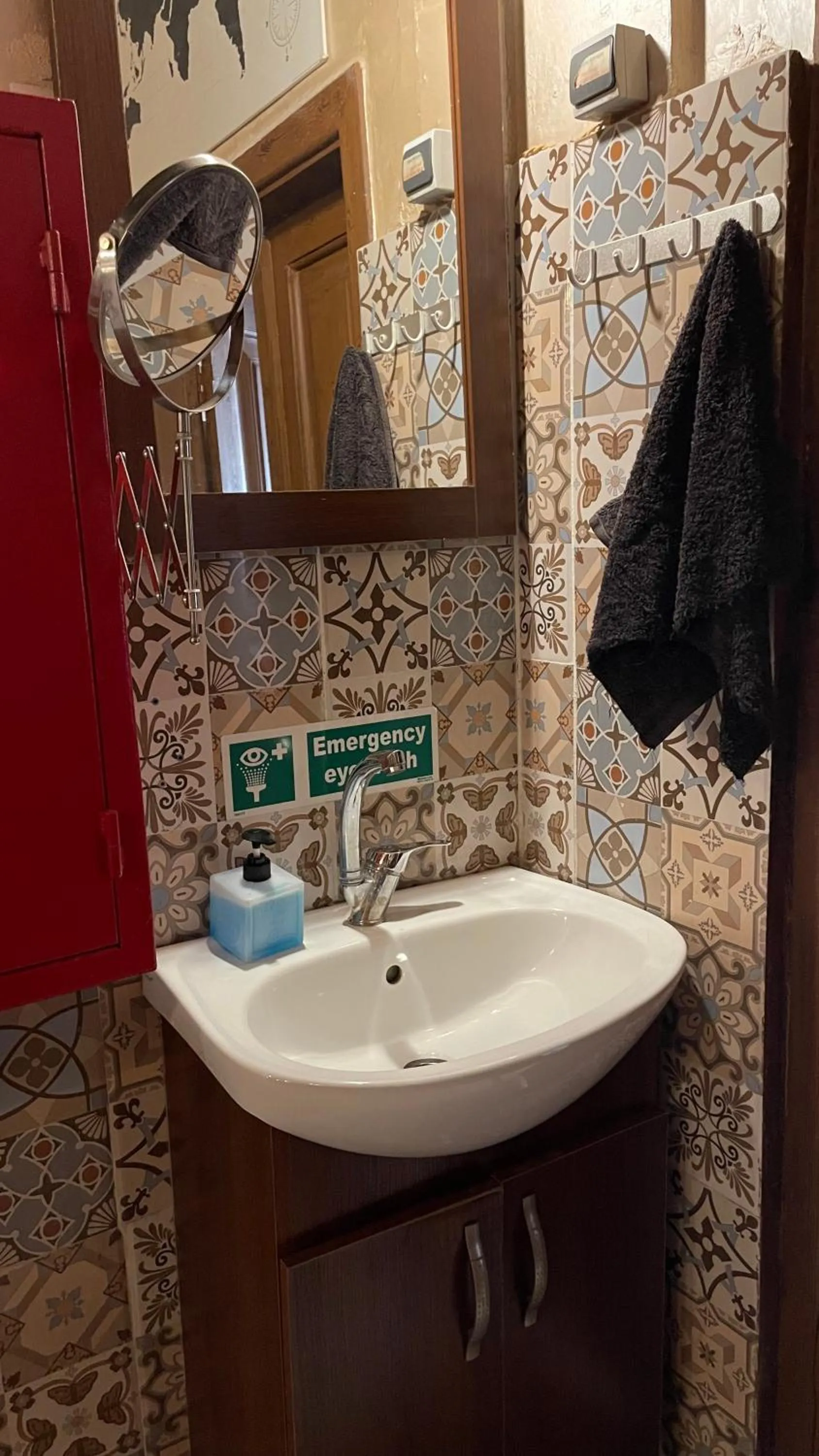 Toilet in Carob Hostel