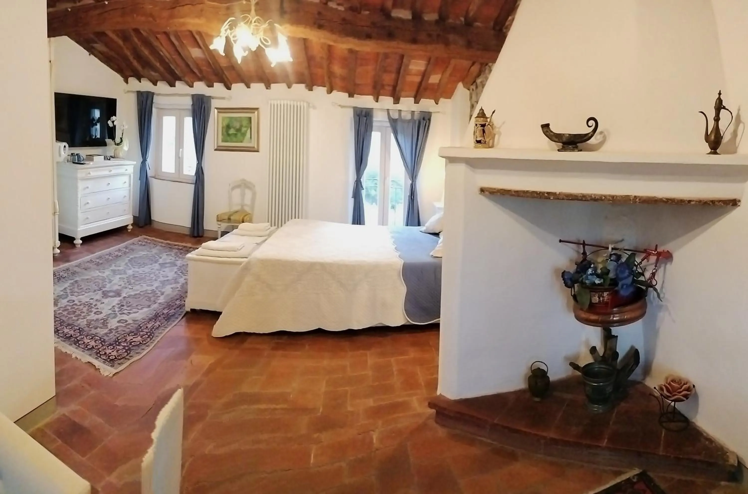 Bed in B&B La Rosa Nel Verde