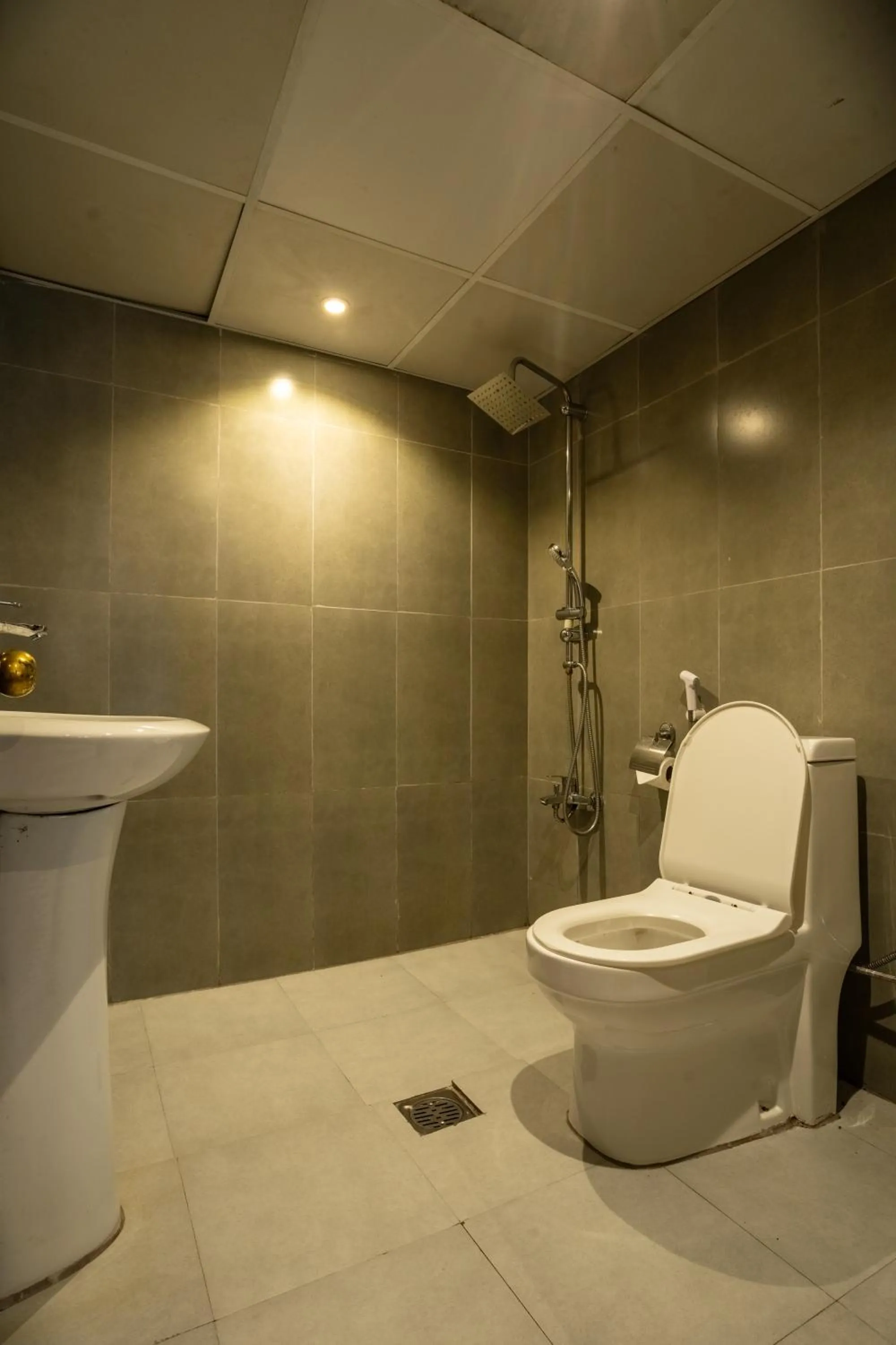 Shower in Regal Peninsula Hotel Formerly New Peninsula Hotel Ghubaiba Bus Station Bur Dubai