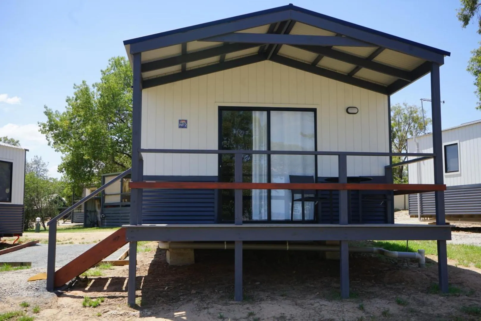Patio in Lake Hume Holiday Park