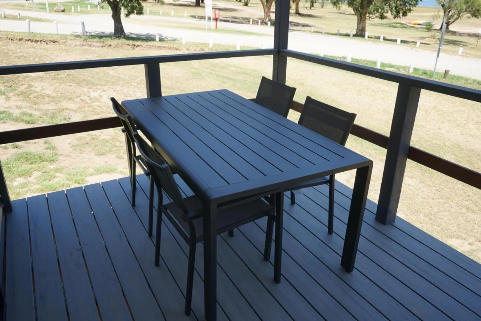 Balcony/Terrace in Lake Hume Holiday Park