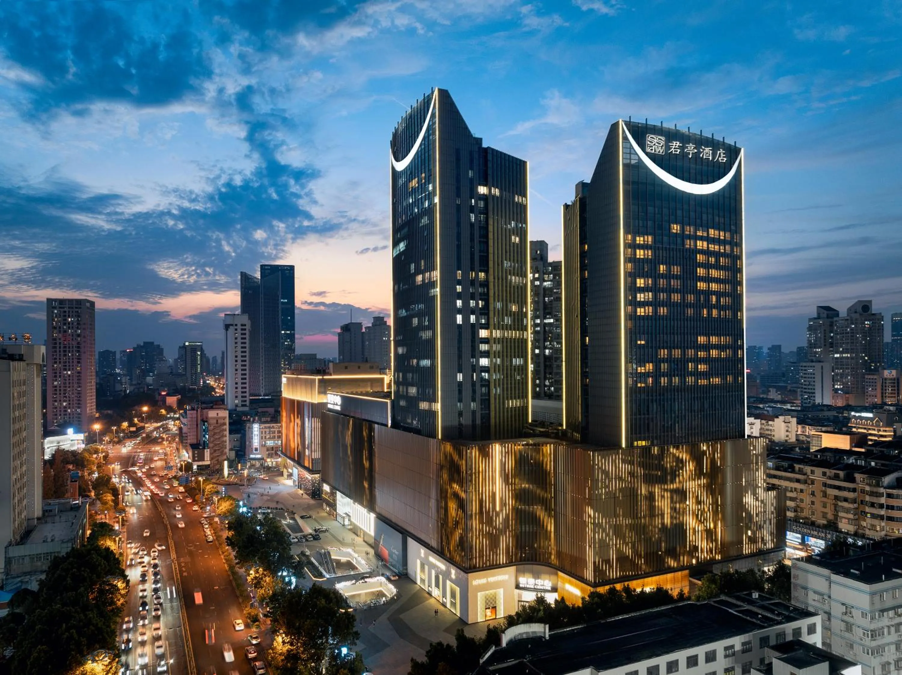 Property building in SSAW Boutique Hotel Hefei Intime Centre
