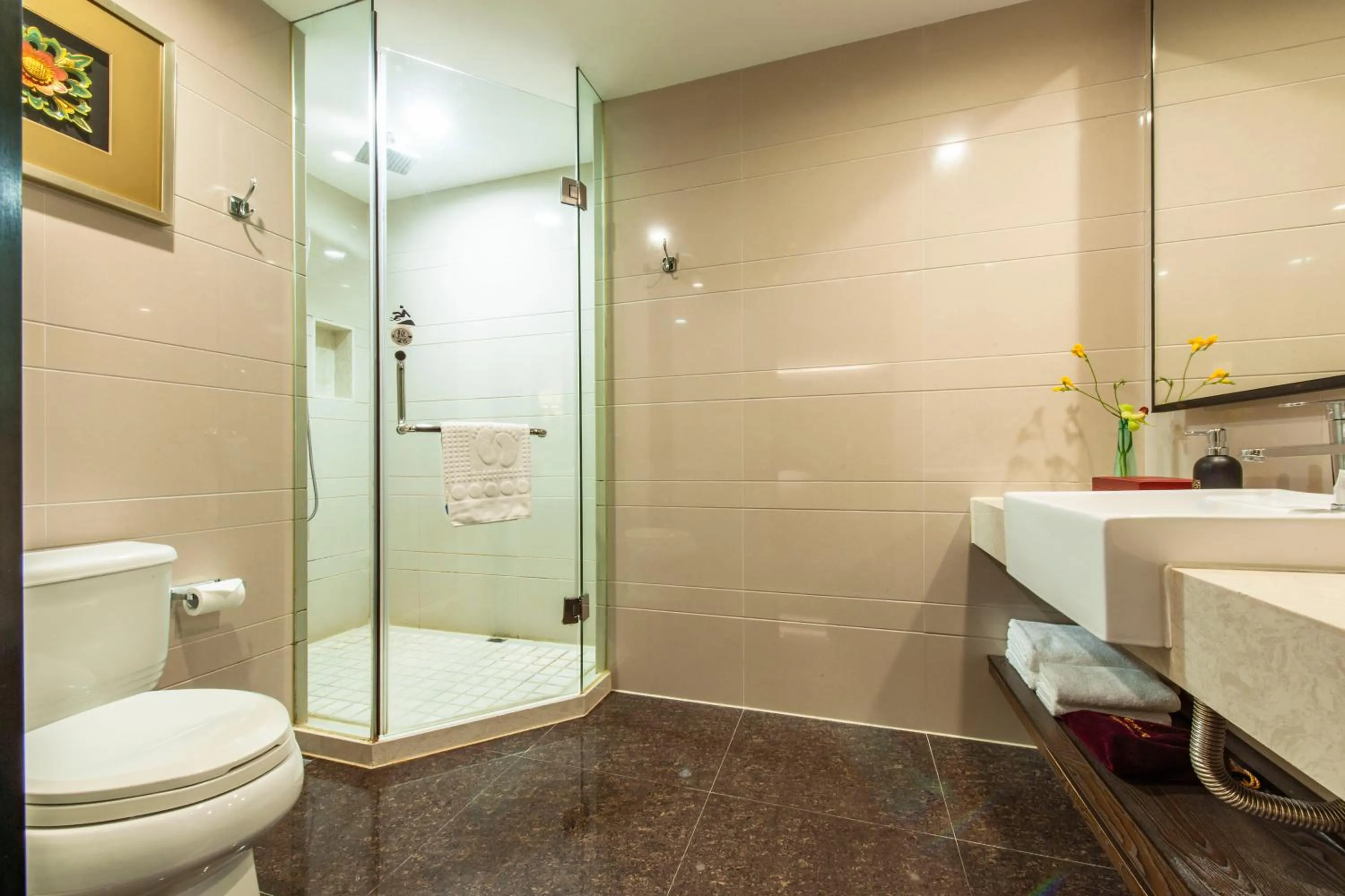 Bathroom in SSAW Boutique Hotel Hefei Intime Centre