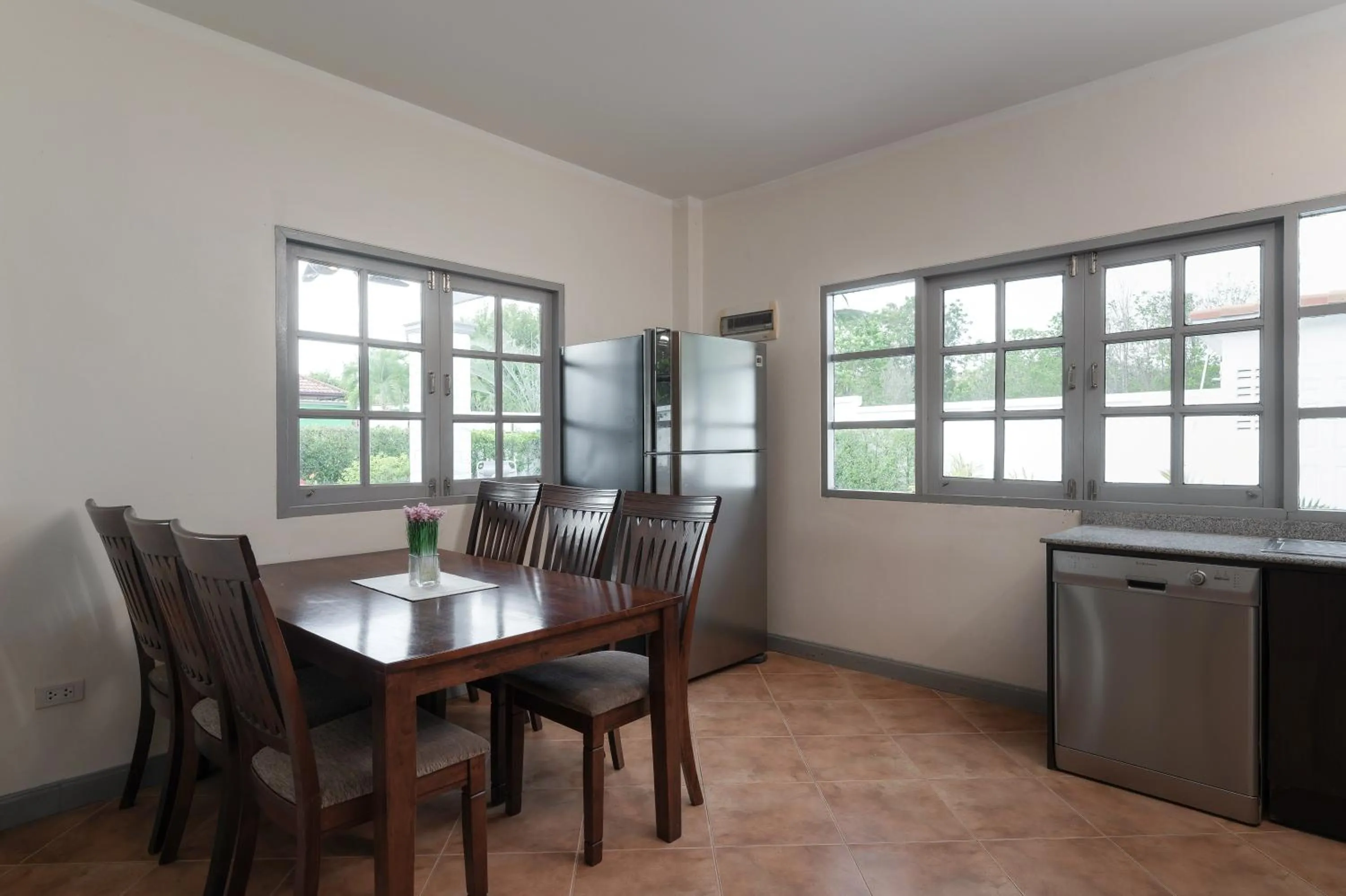 Dining area in Orchid Paradise Homes 25