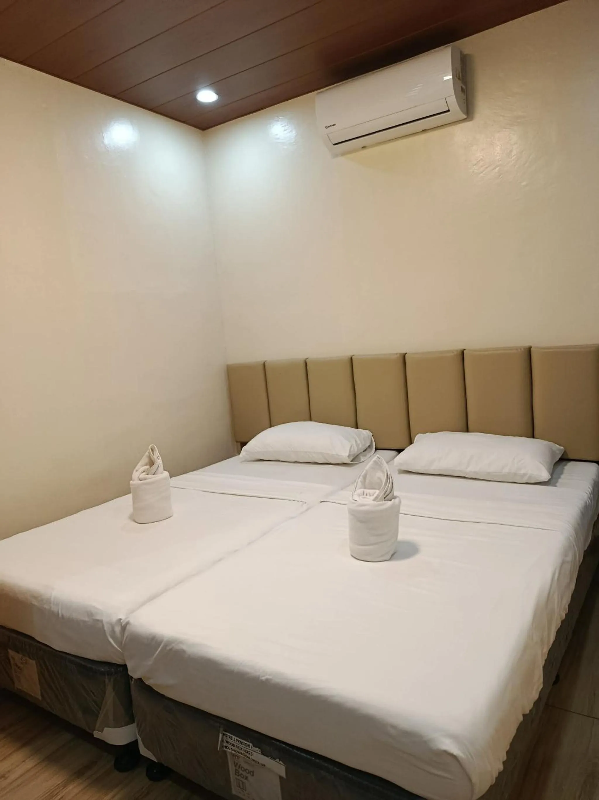 Bed in Constrell Pension House