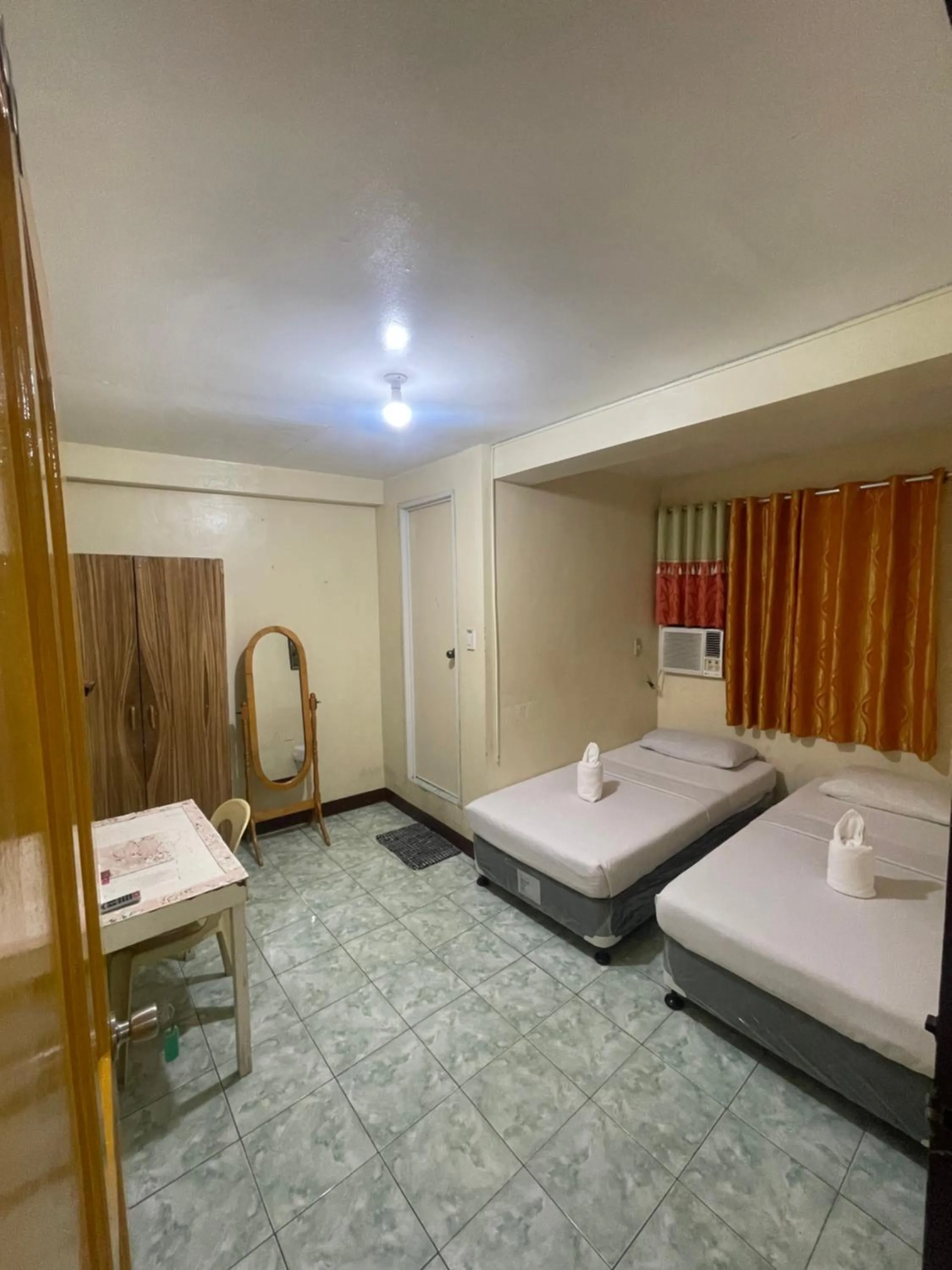 Bed in Constrell Pension House