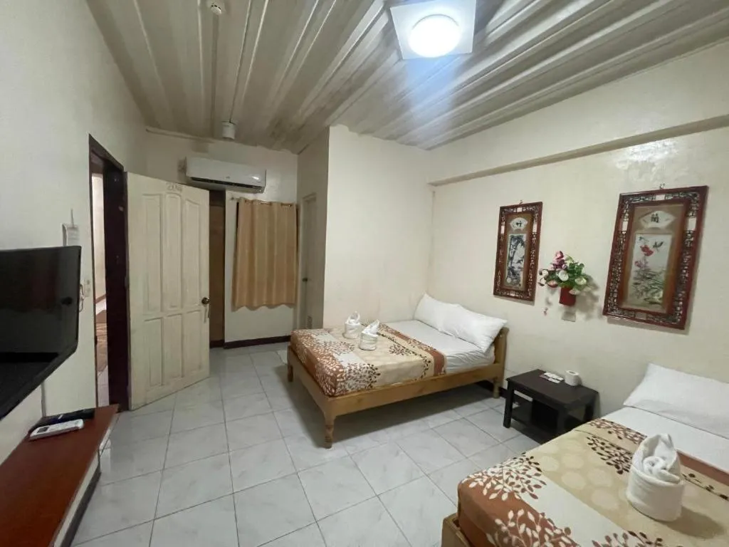 Bed in Constrell Pension House